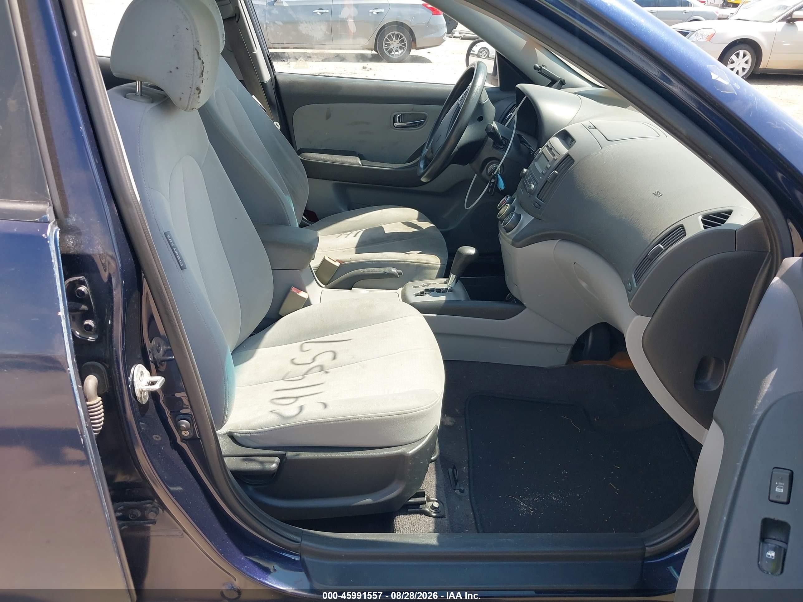 2010 Hyundai Elantra Gls Blue vin: KMHDU4AD9AU839519