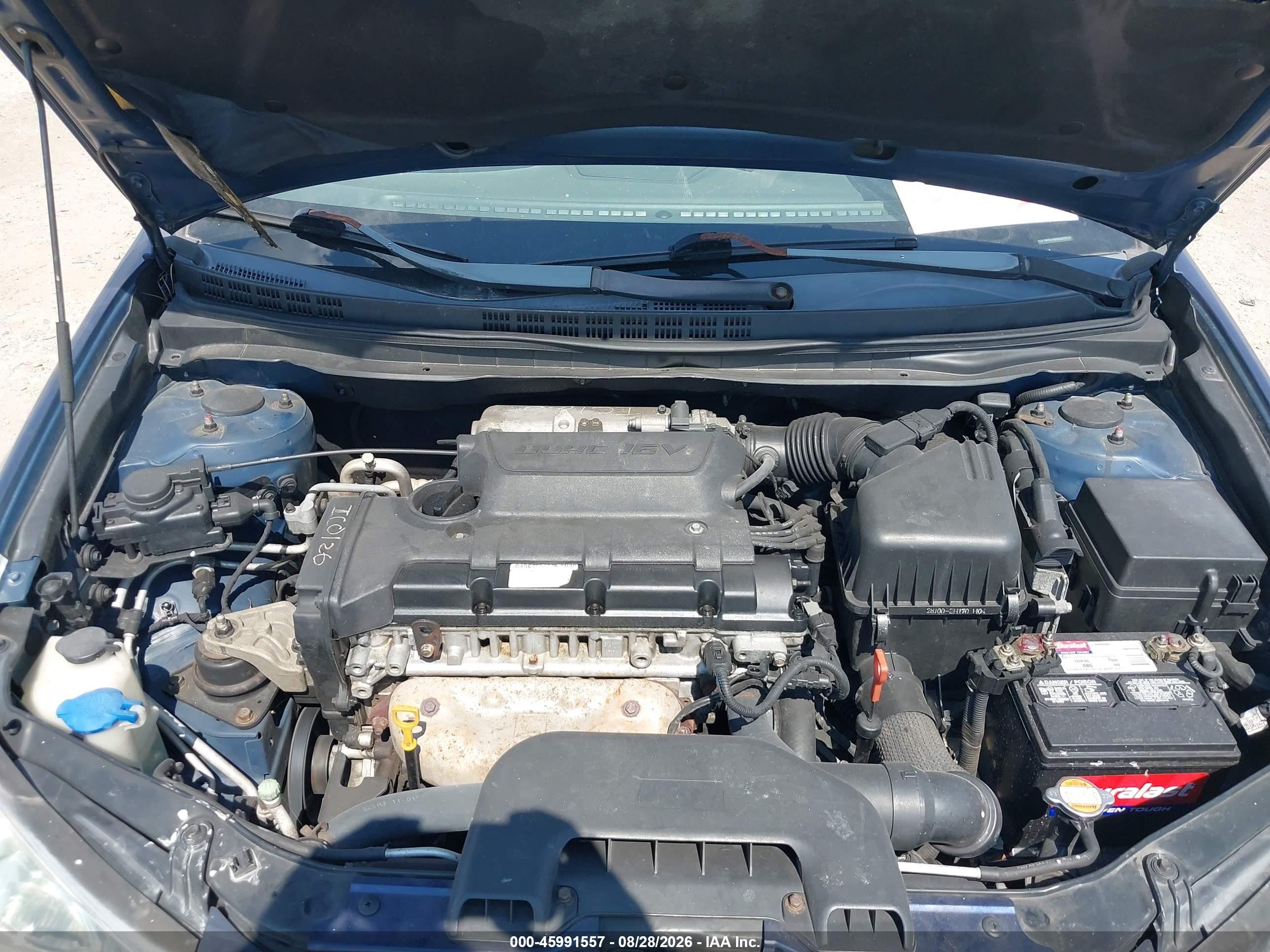 2010 Hyundai Elantra Gls Blue vin: KMHDU4AD9AU839519