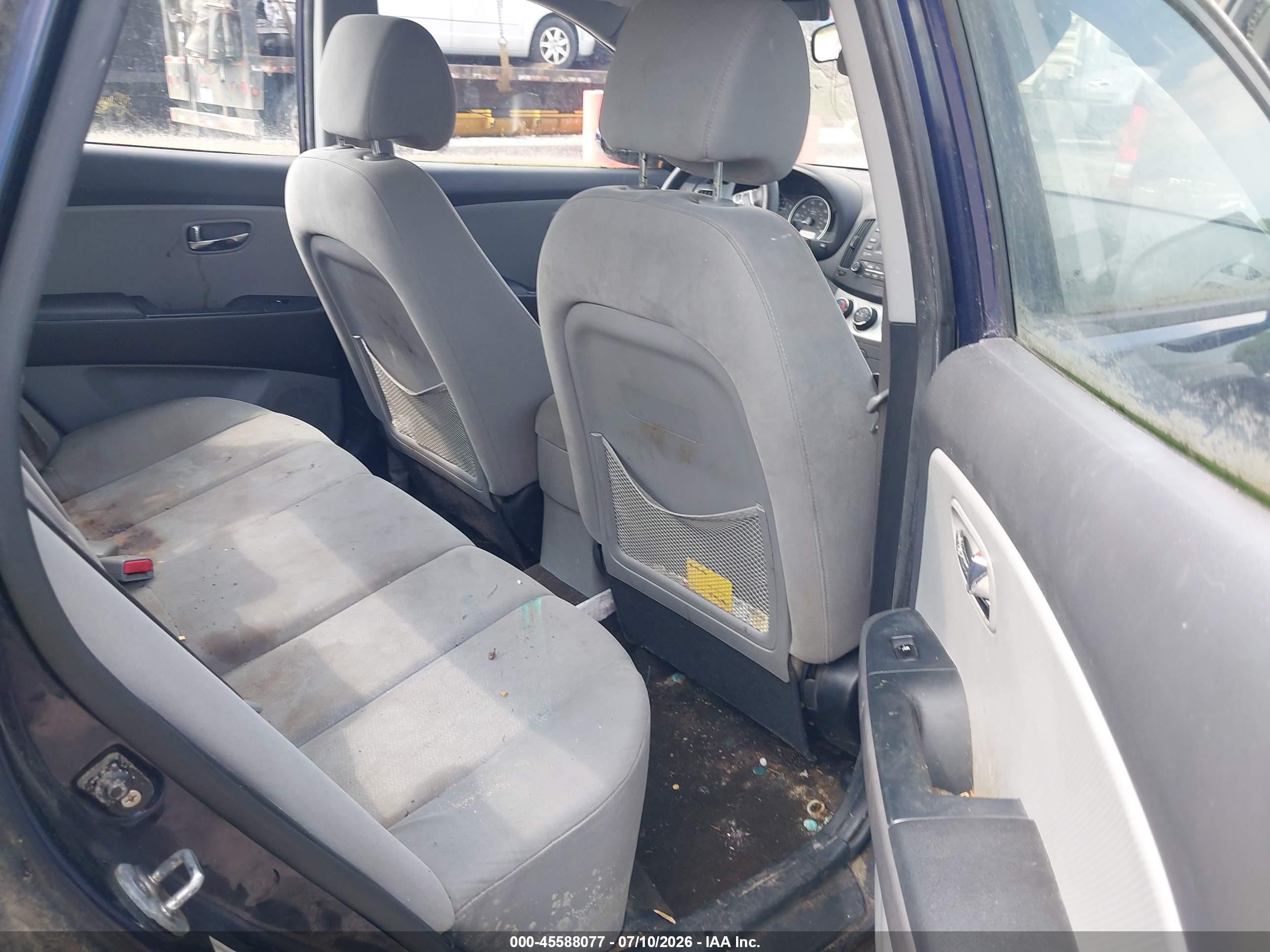 2010 Hyundai Elantra Gls Синий vin: KMHDU4AD9AU866137