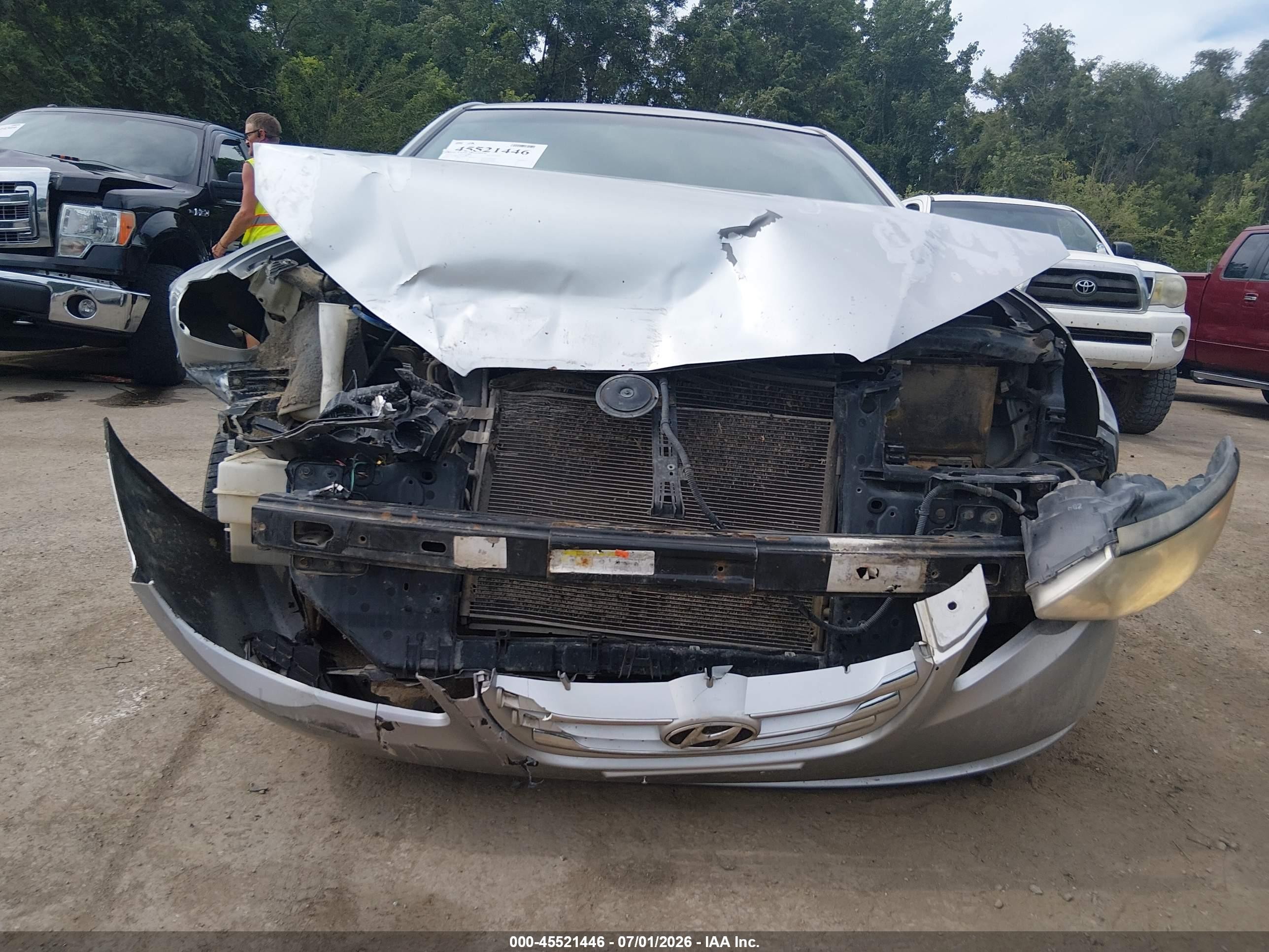 2010 Hyundai Elantra Gls Серебряный vin: KMHDU4AD9AU879597