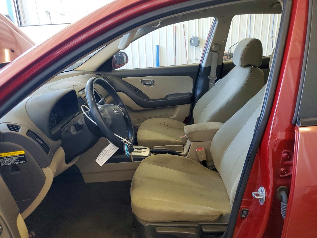 2010 Hyundai Elantra Gls Burgundy vin: KMHDU4AD9AU910203
