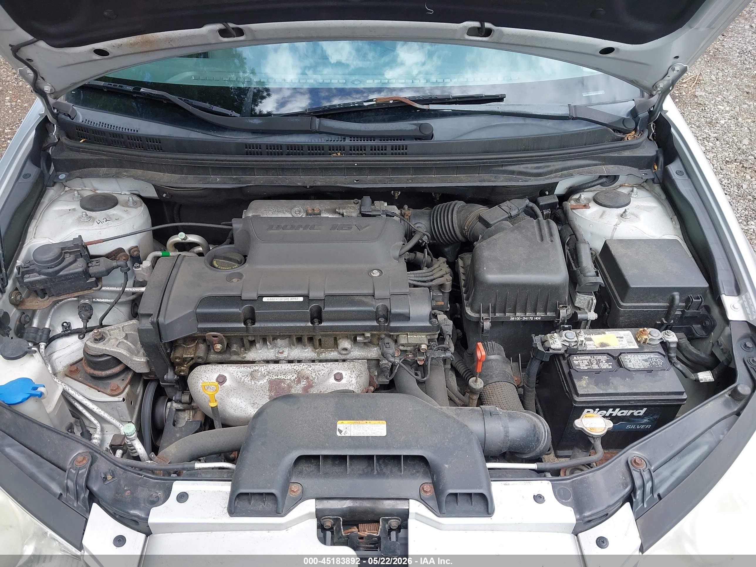 2010 Hyundai Elantra Gls Silver vin: KMHDU4AD9AU920679