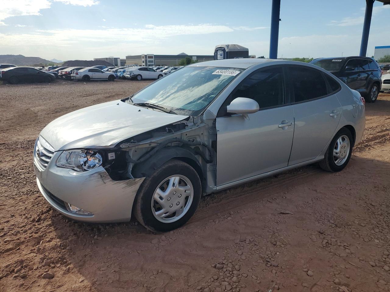 2010 Hyundai Elantra Gls Silver vin: KMHDU4AD9AU964505