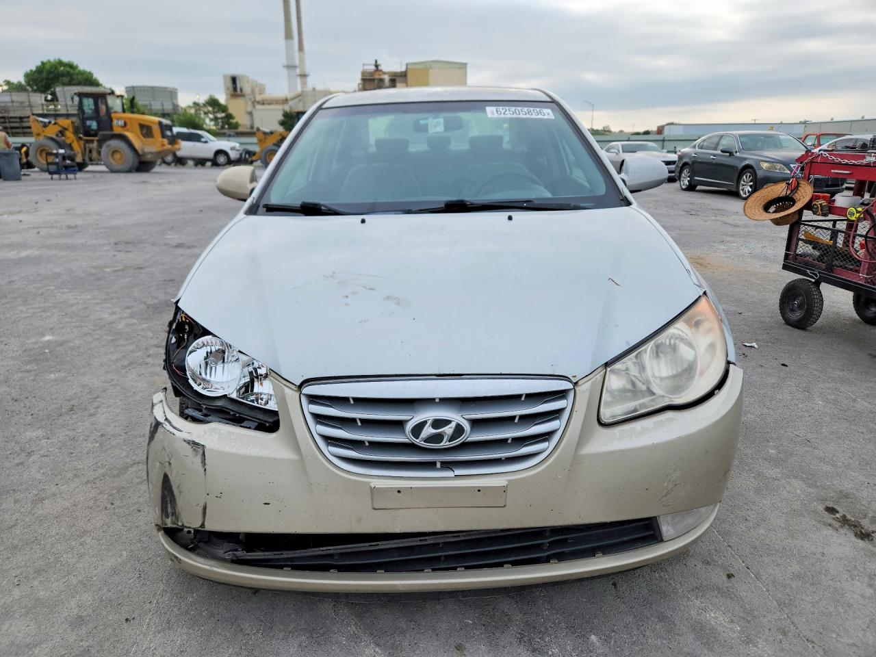2010 Hyundai Elantra Gls Silver vin: KMHDU4AD9AU966268