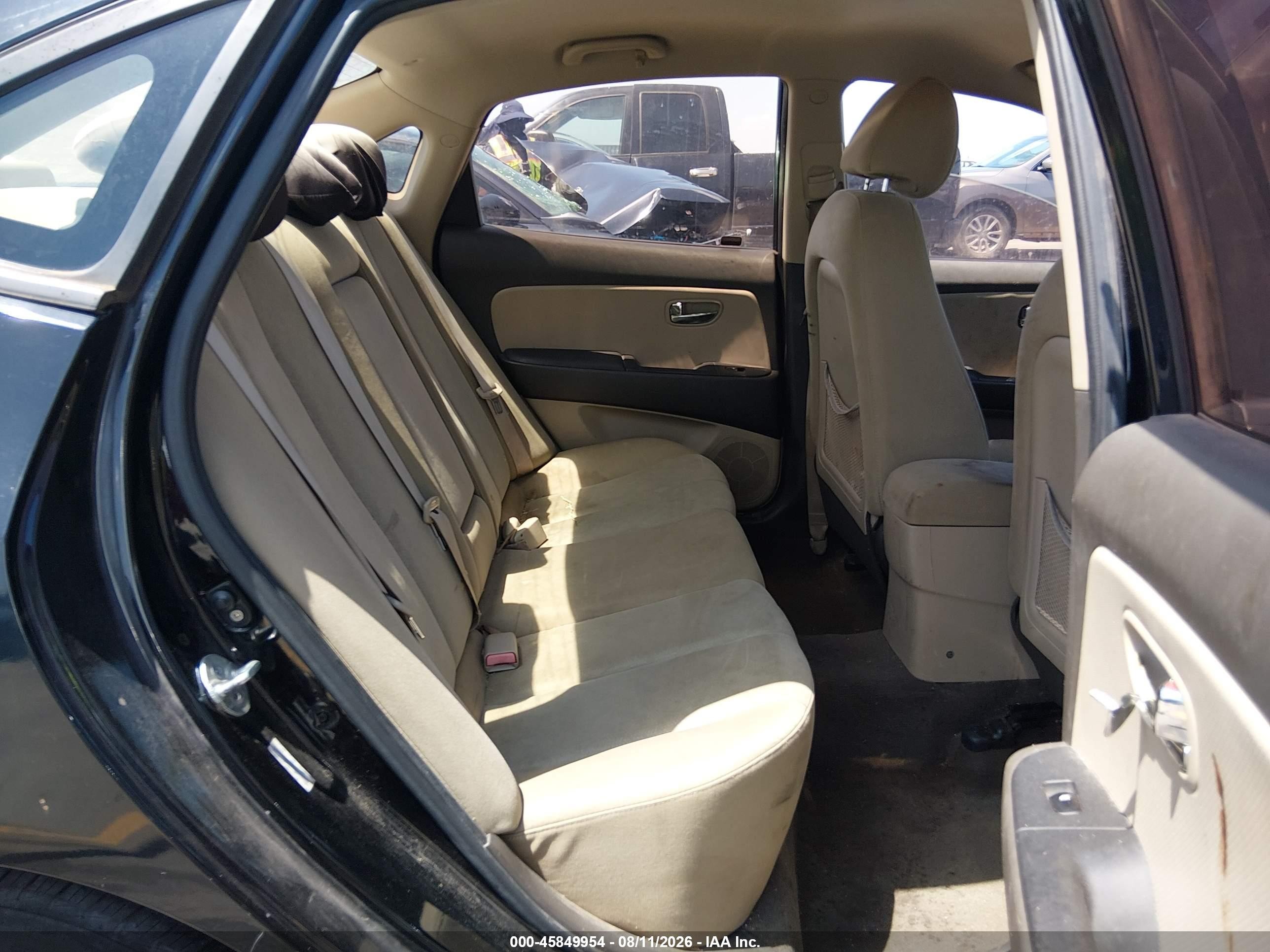 2010 Hyundai Elantra Gls Black vin: KMHDU4AD9AU972863
