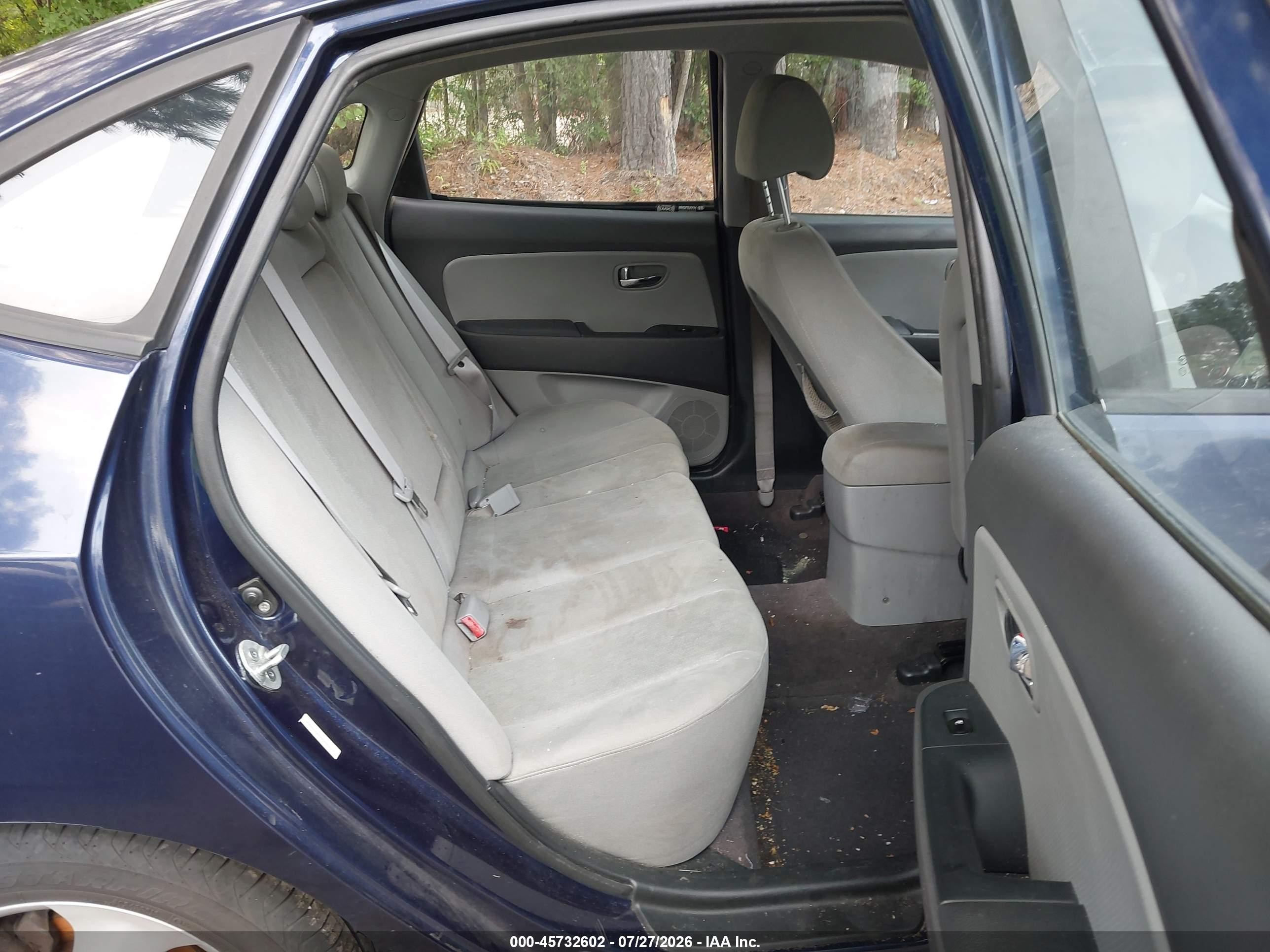 2010 Hyundai Elantra Se Blue vin: KMHDU4AD9AU992014