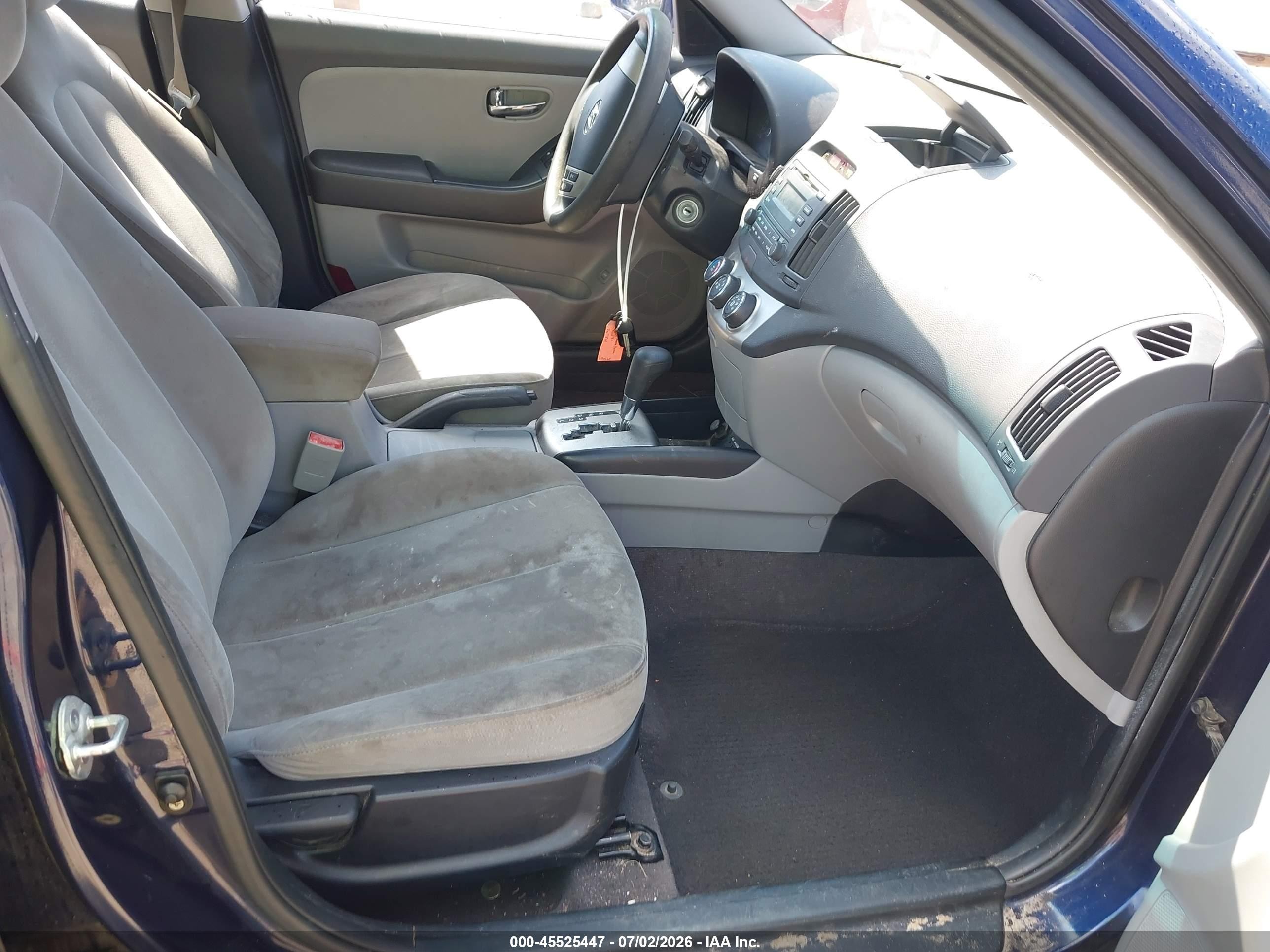 2010 Hyundai Elantra Gls Blue vin: KMHDU4ADXAU008403