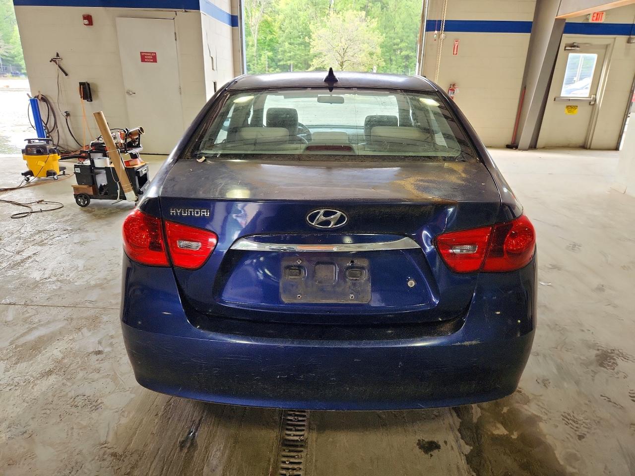 2010 Hyundai Elantra Gls Blue vin: KMHDU4ADXAU014895