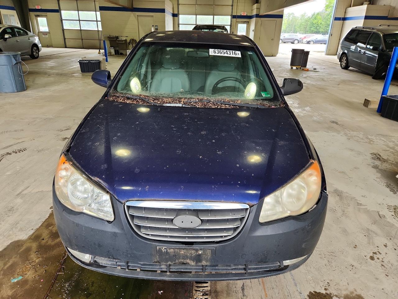 2010 Hyundai Elantra Gls Blue vin: KMHDU4ADXAU014895
