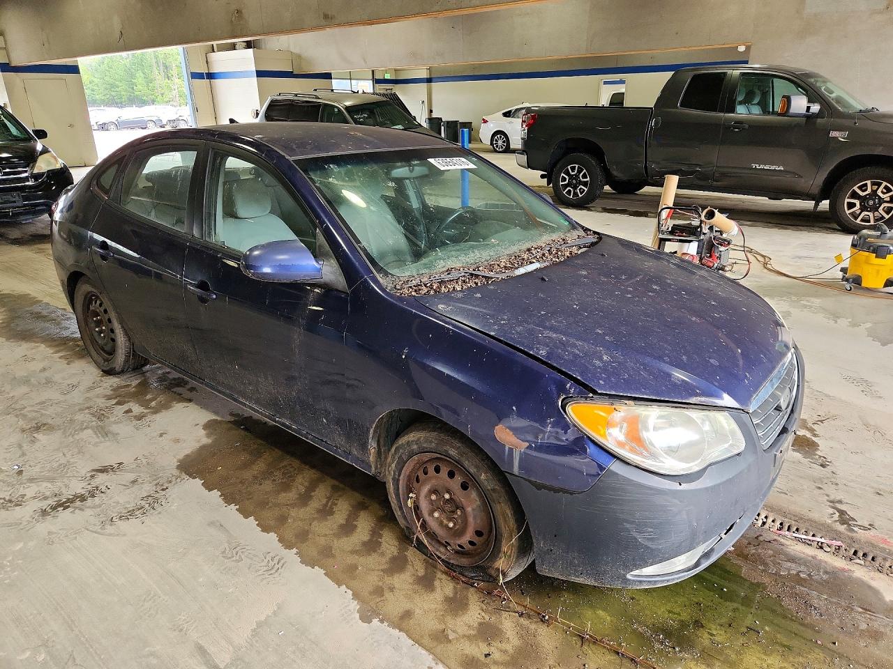 2010 Hyundai Elantra Gls Blue vin: KMHDU4ADXAU014895