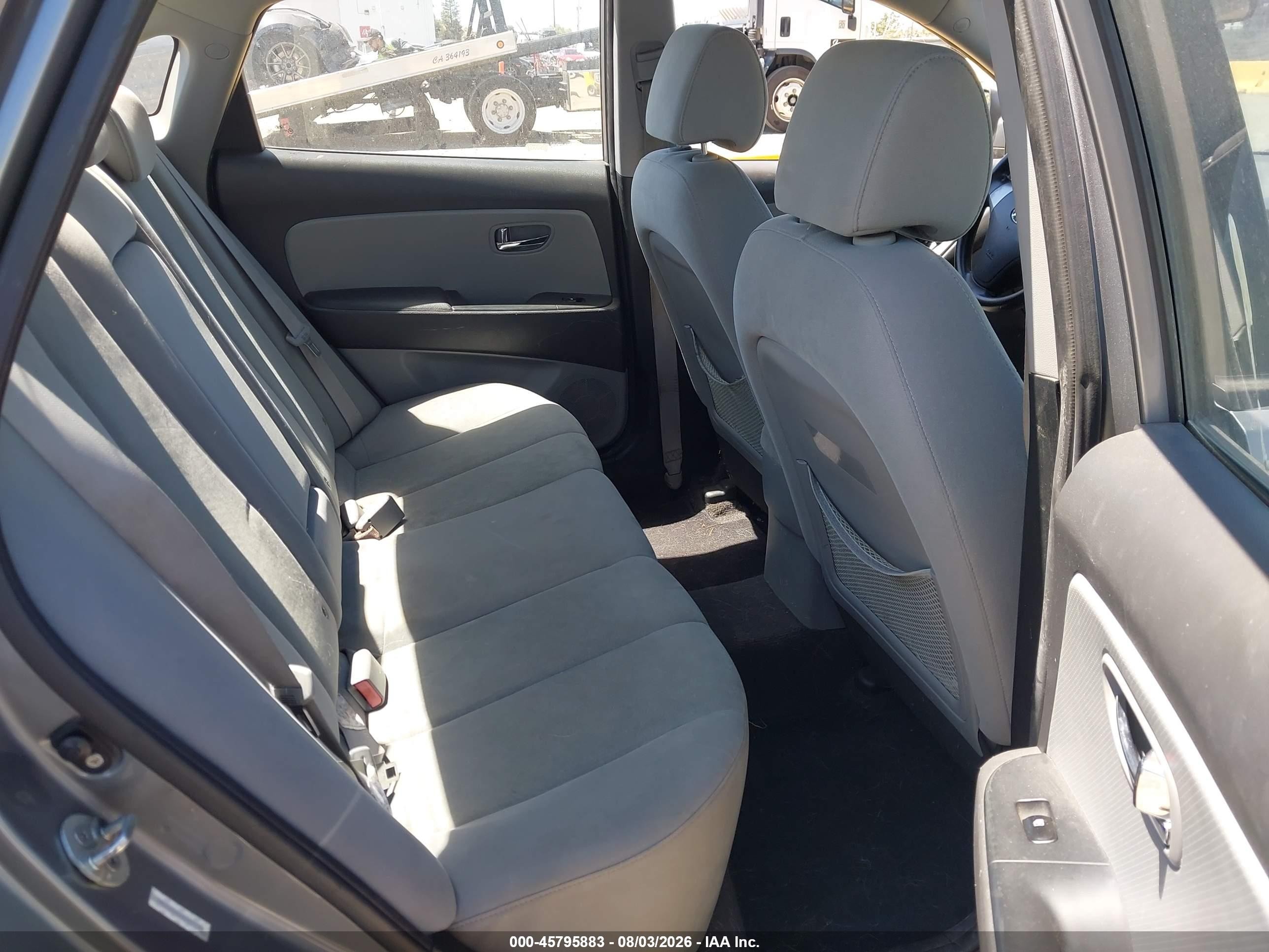 2010 Hyundai Elantra Gls Gray vin: KMHDU4ADXAU037786
