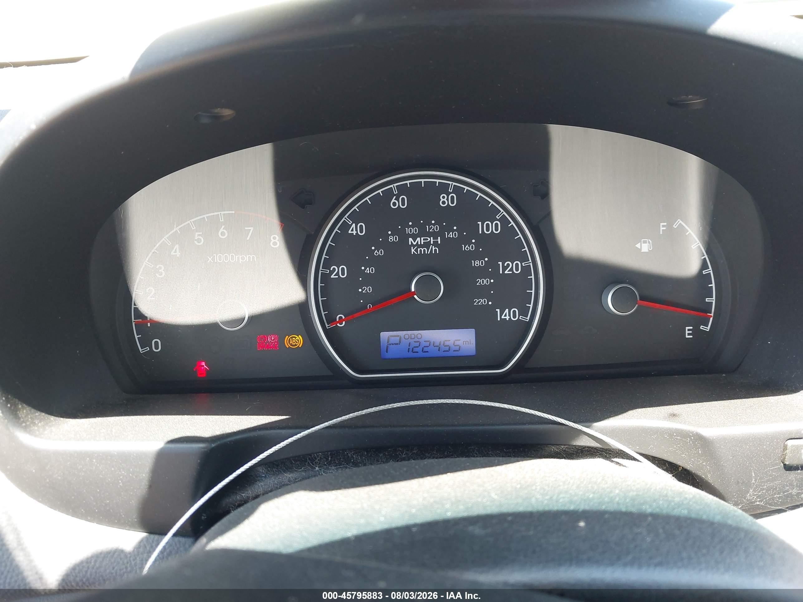 2010 Hyundai Elantra Gls Gray vin: KMHDU4ADXAU037786