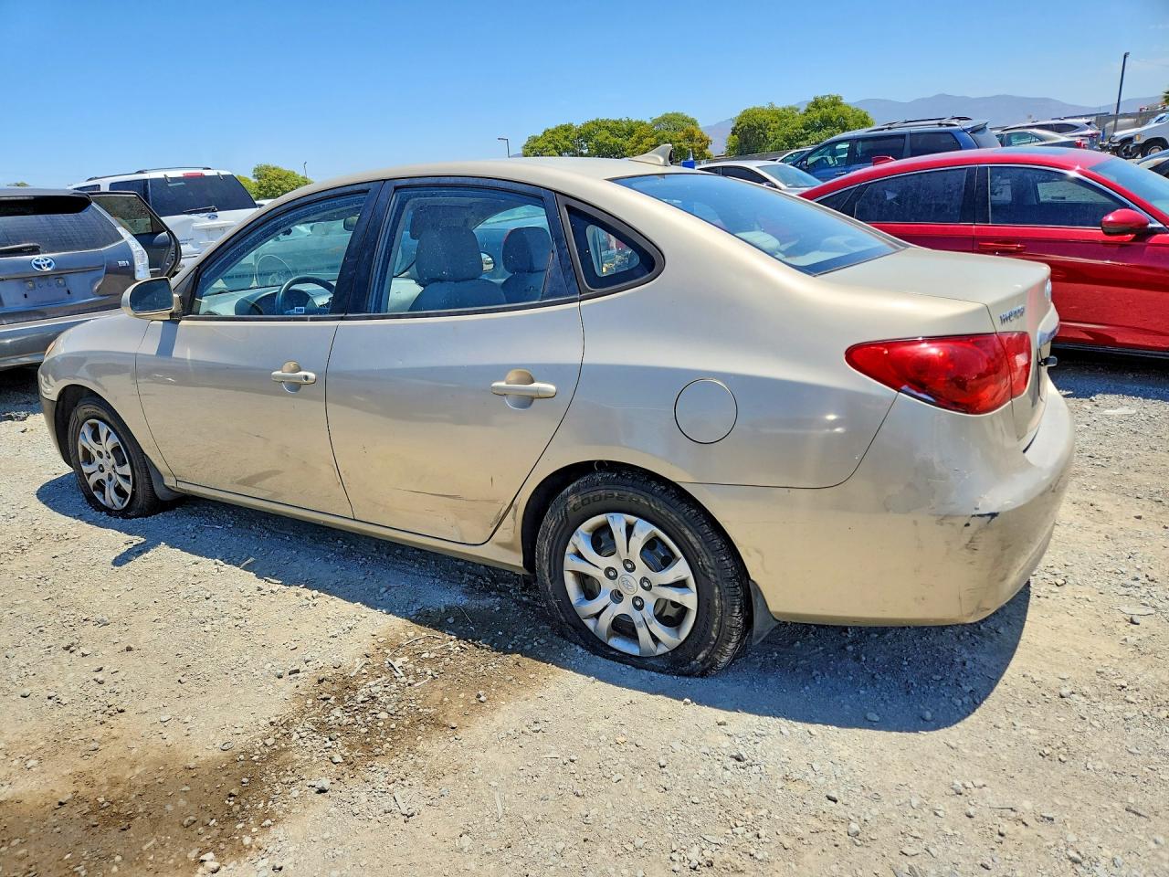 2010 Hyundai Elantra Gls Beige vin: KMHDU4ADXAU048299