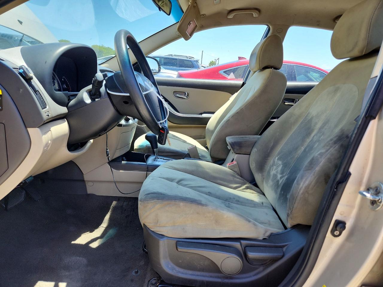 2010 Hyundai Elantra Gls Beige vin: KMHDU4ADXAU048299
