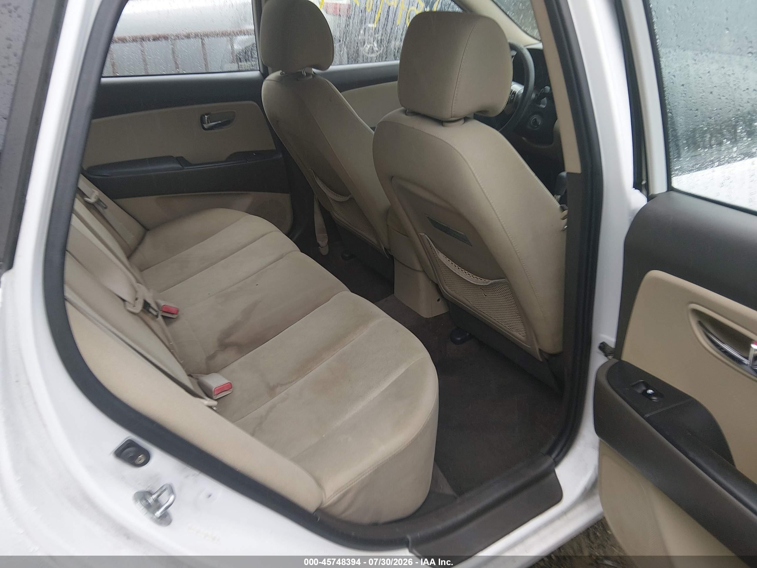 2010 Hyundai Elantra Gls White vin: KMHDU4ADXAU062185