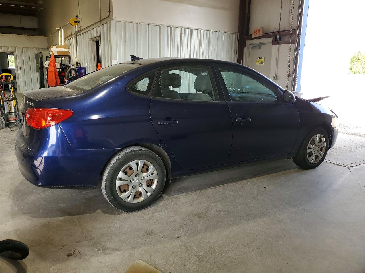 2010 Hyundai Elantra Gls Blue vin: KMHDU4ADXAU066270