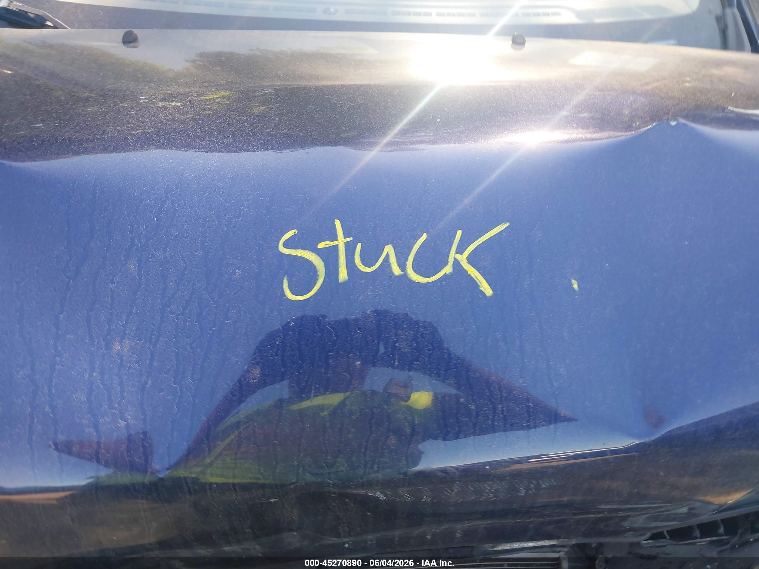 2010 Hyundai Elantra Gls Dark Blue vin: KMHDU4ADXAU112809