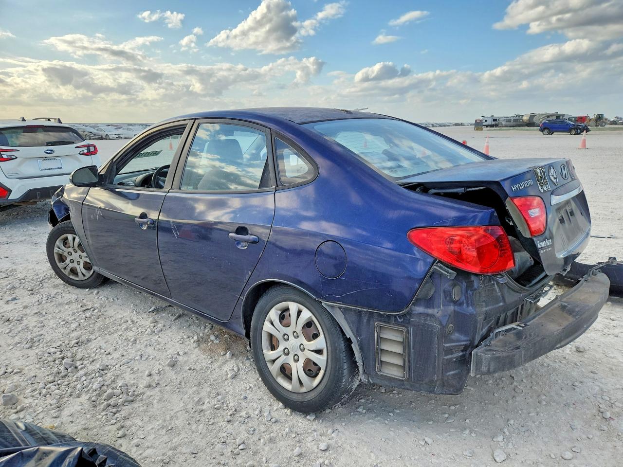 2010 Hyundai Elantra Gls Blue vin: KMHDU4ADXAU118822
