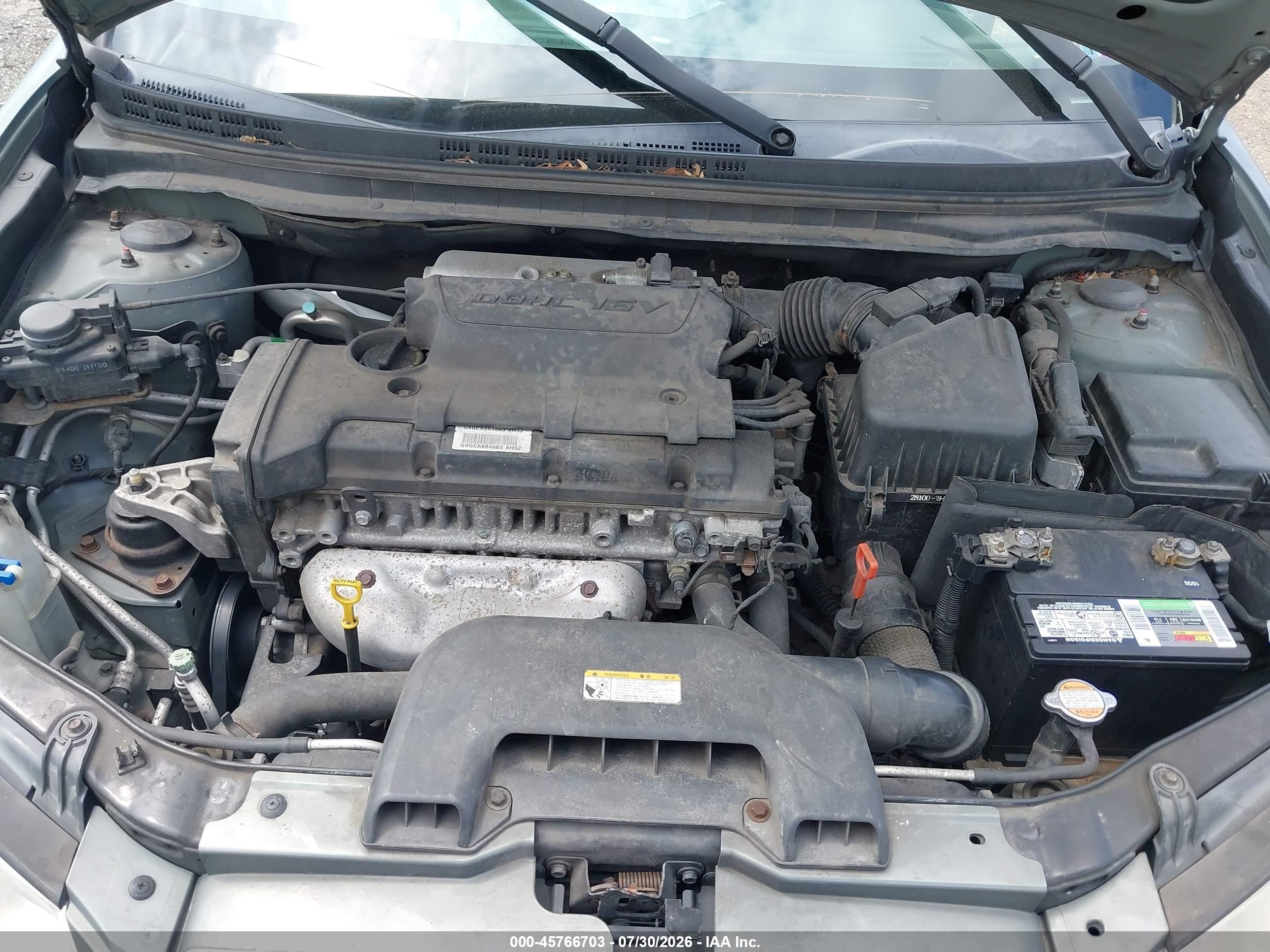 2010 Hyundai Elantra Gls Gray vin: KMHDU4ADXAU144014