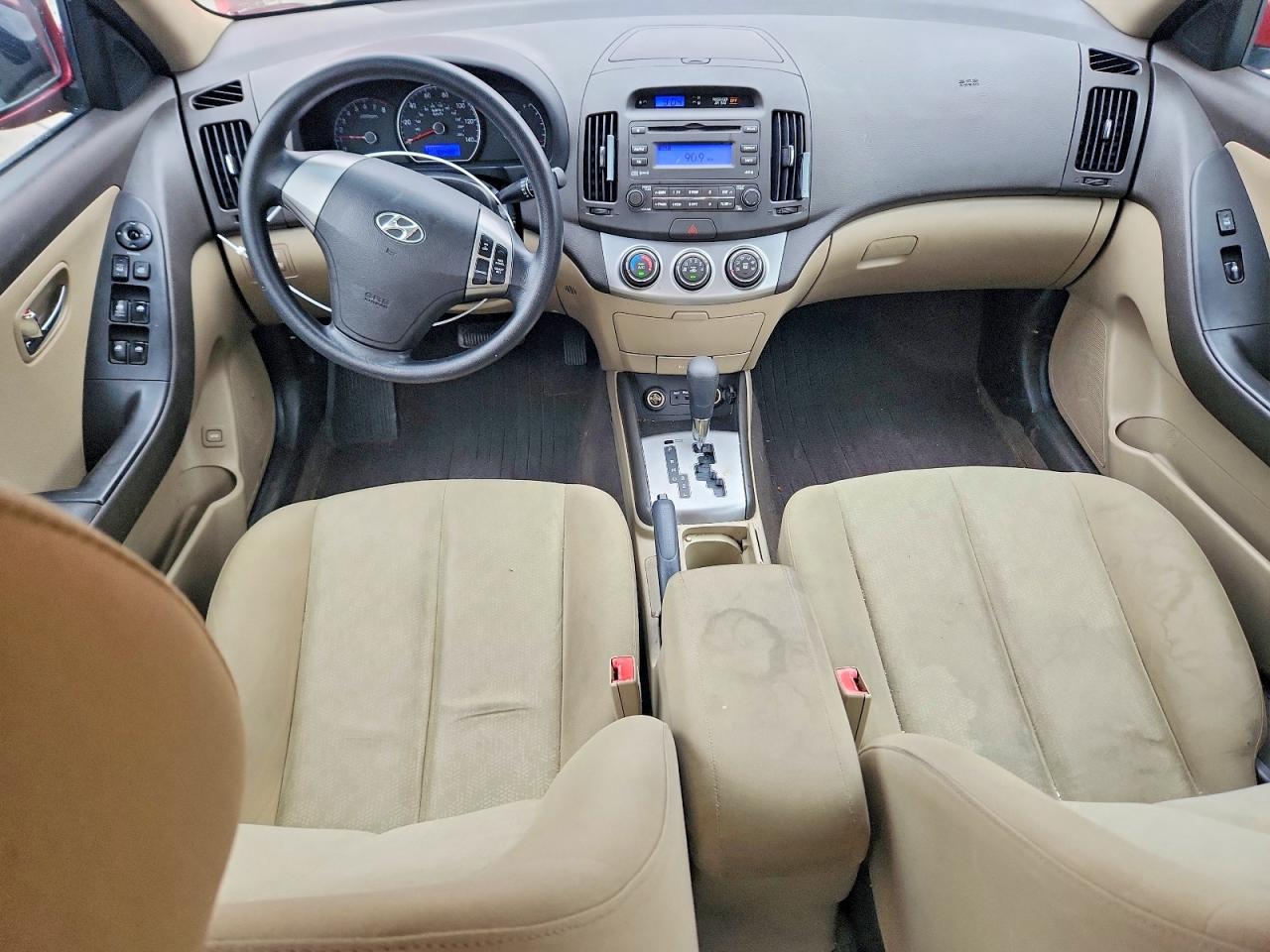 2010 Hyundai Elantra Gls Бордовый vin: KMHDU4ADXAU156907