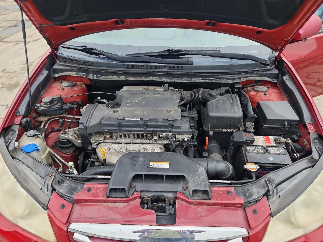2010 Hyundai Elantra Gls Бордовый vin: KMHDU4ADXAU156907