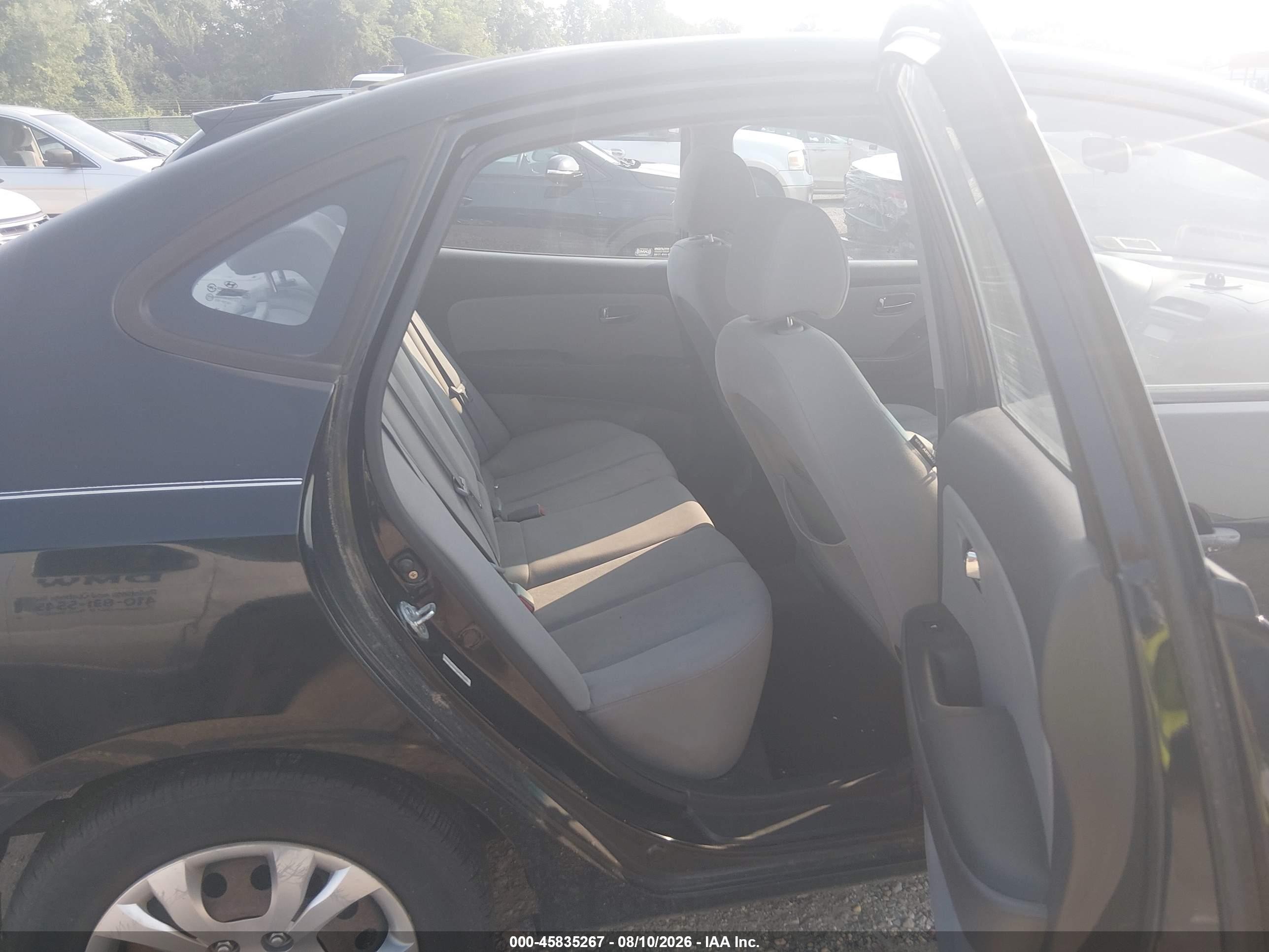 2010 Hyundai Elantra Gls Black vin: KMHDU4ADXAU189955