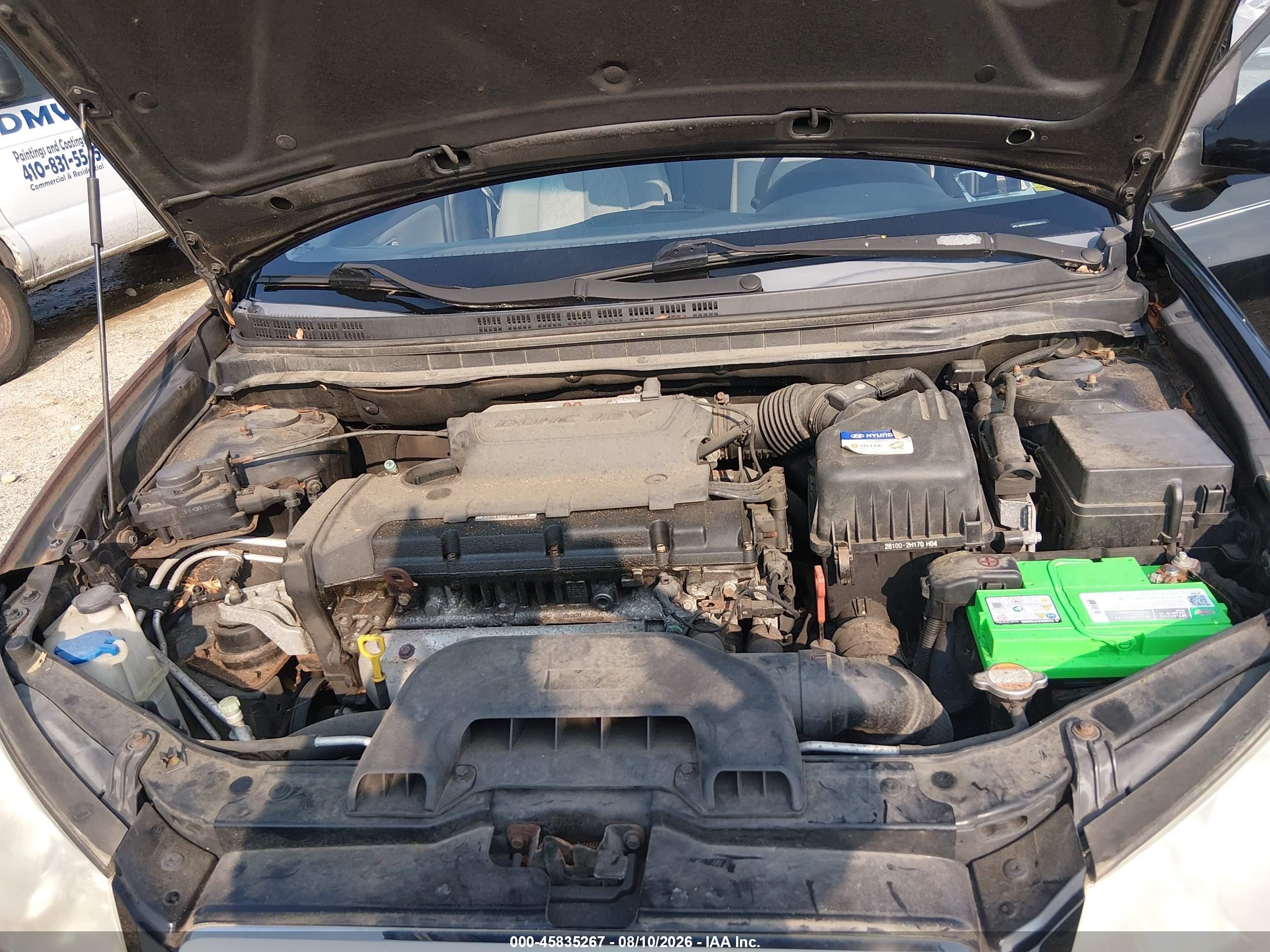 2010 Hyundai Elantra Gls Black vin: KMHDU4ADXAU189955