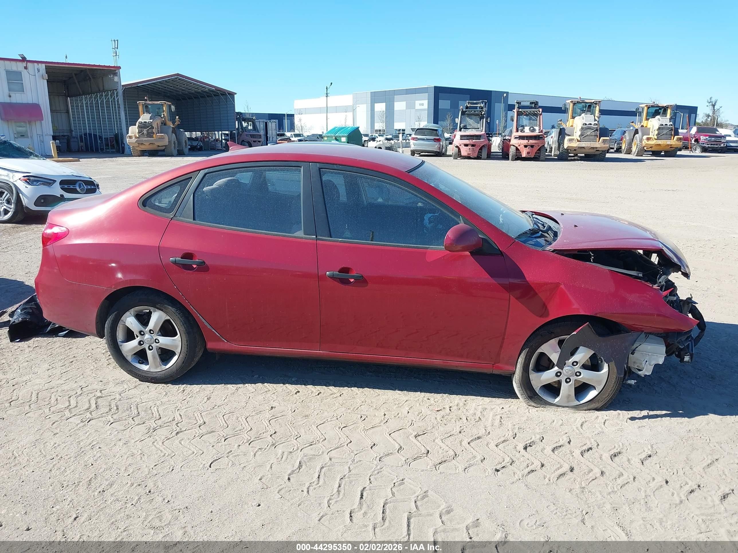 2010 Hyundai Elantra Se Red vin: KMHDU4ADXAU199630