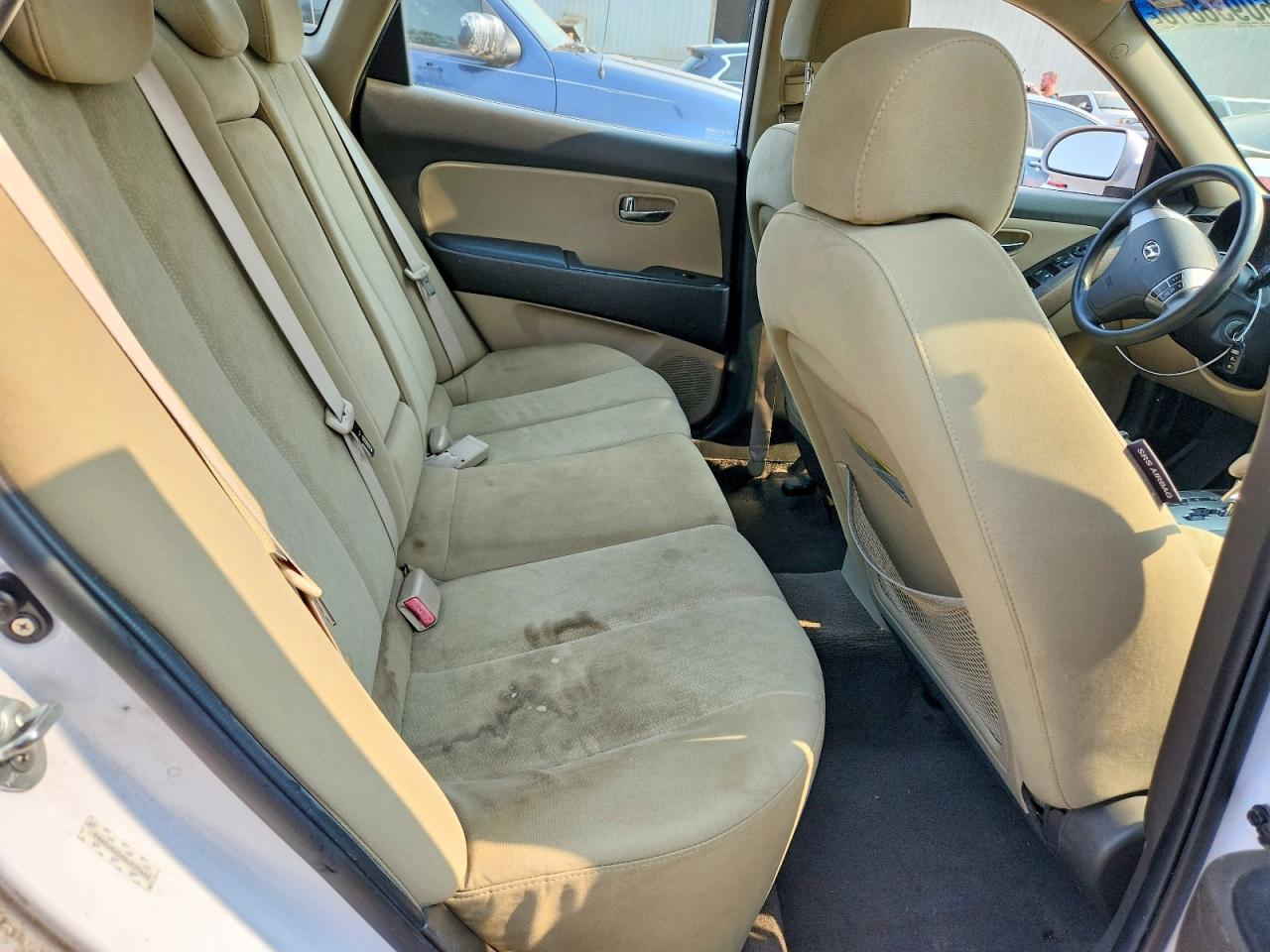 2010 Hyundai Elantra Gls White vin: KMHDU4ADXAU835642