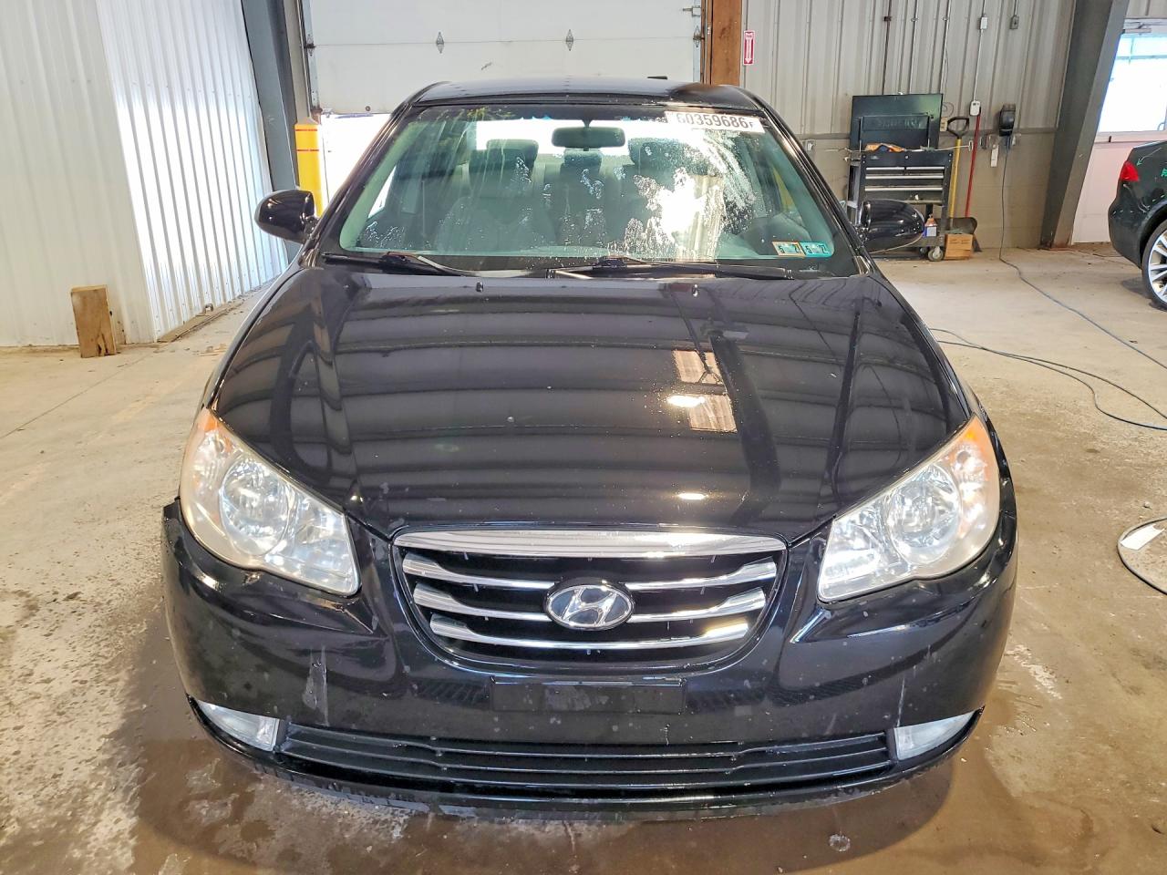 2010 Hyundai Elantra Gls Black vin: KMHDU4ADXAU859455