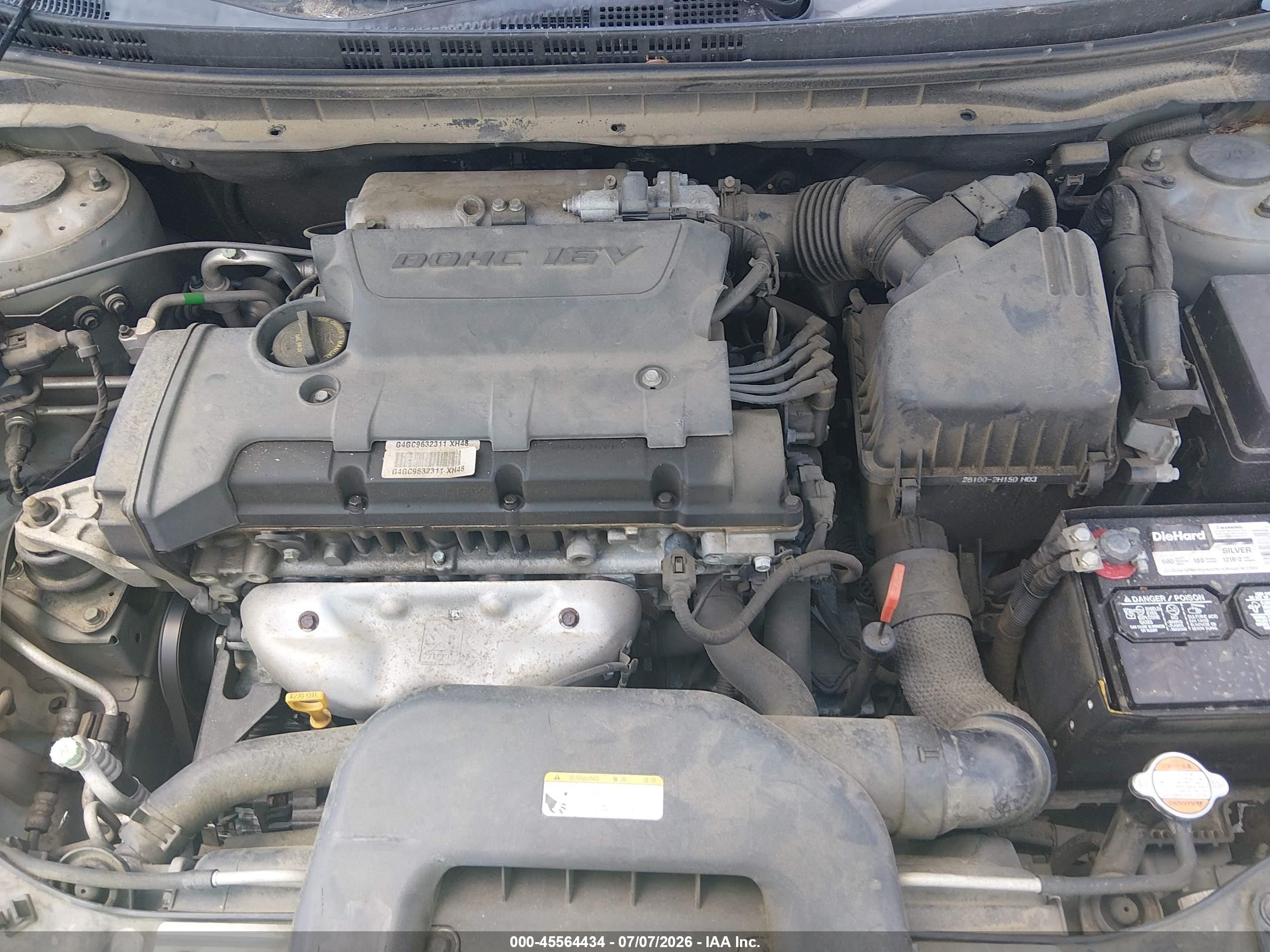 2010 Hyundai Elantra Gls Teal vin: KMHDU4ADXAU861321