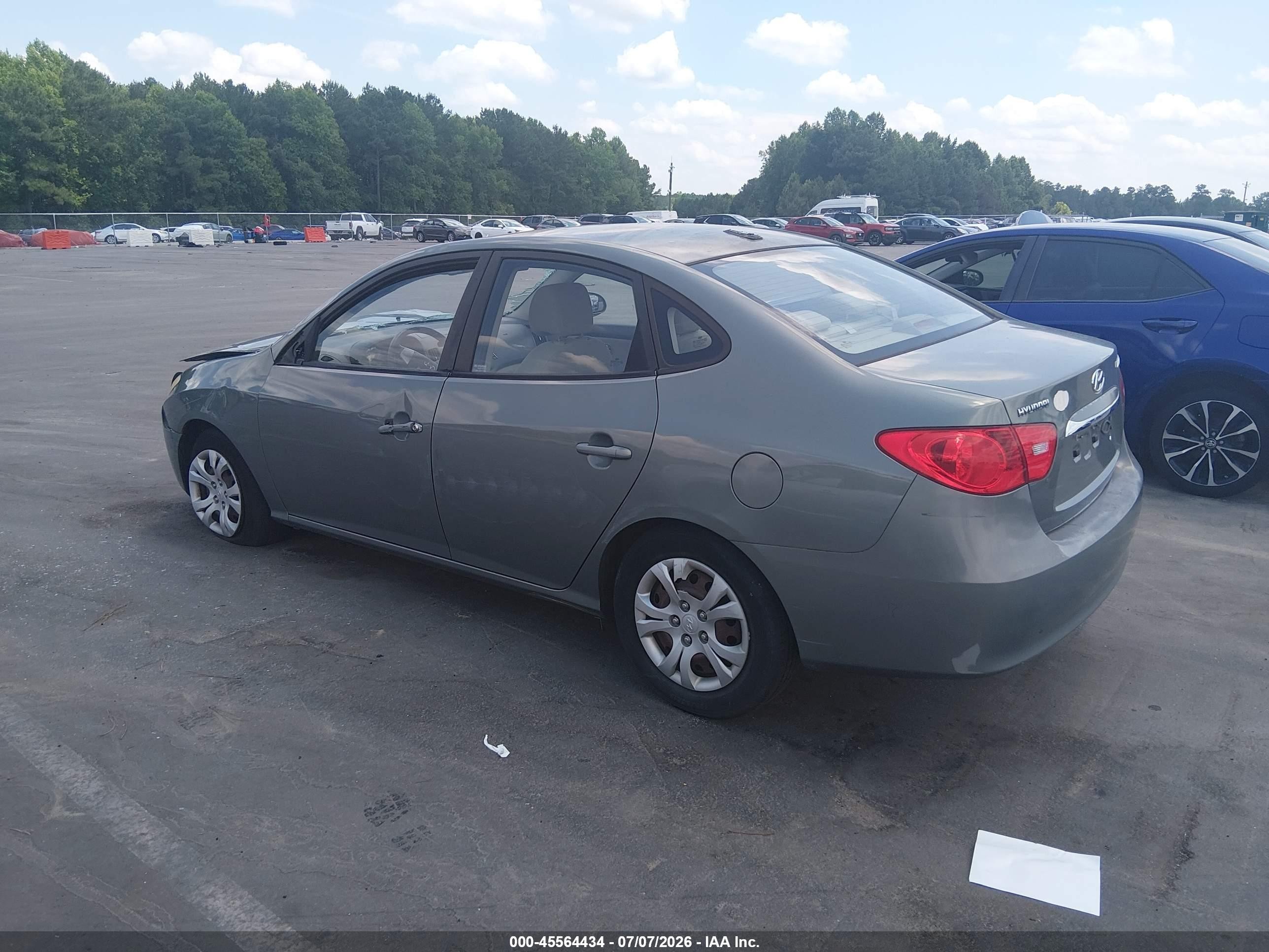 2010 Hyundai Elantra Gls Teal vin: KMHDU4ADXAU861321