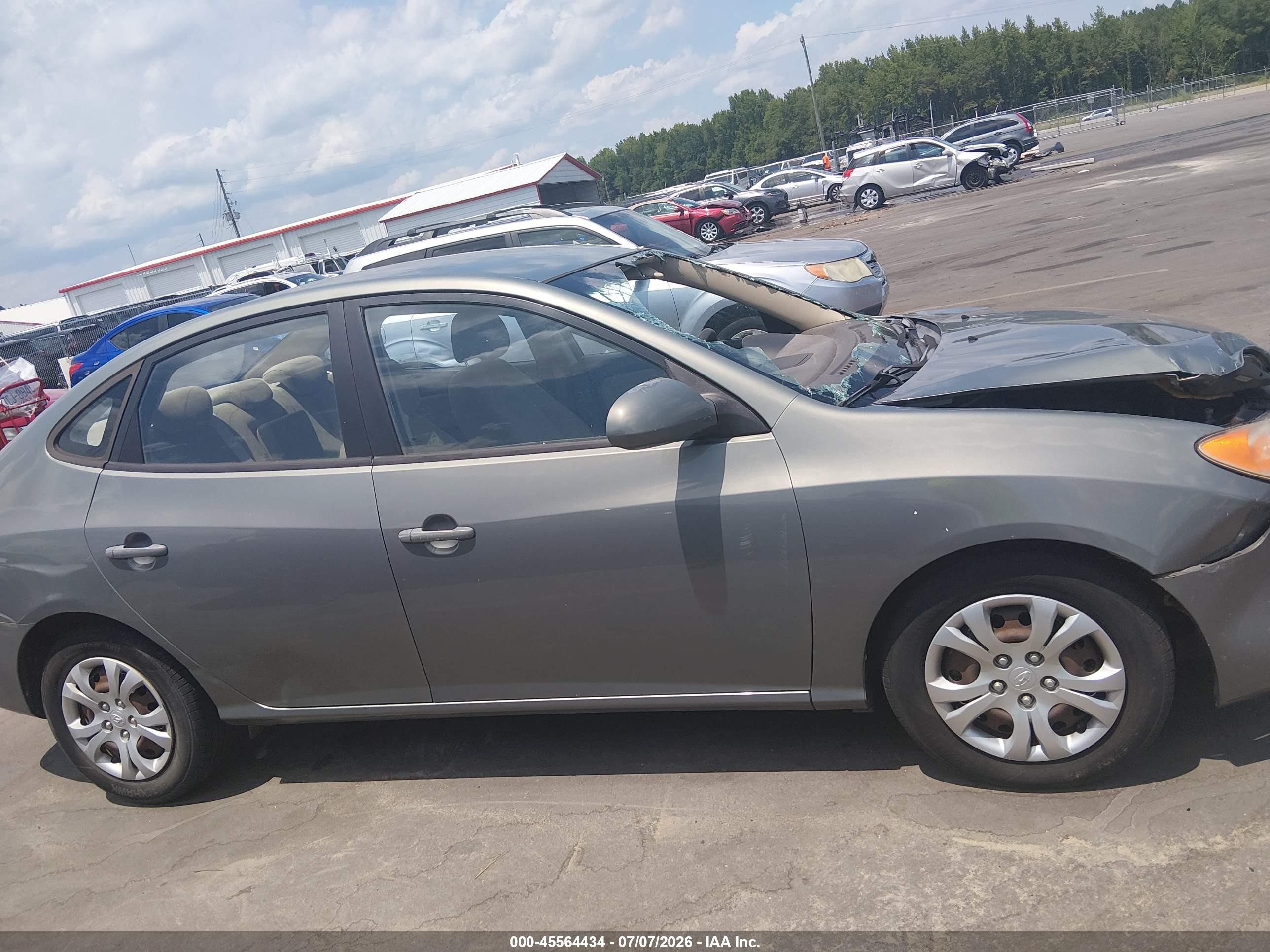 2010 Hyundai Elantra Gls Teal vin: KMHDU4ADXAU861321
