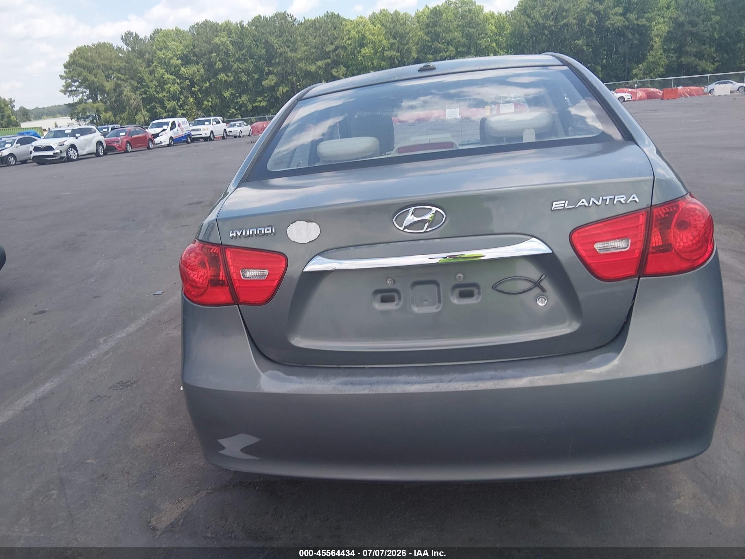 2010 Hyundai Elantra Gls Teal vin: KMHDU4ADXAU861321