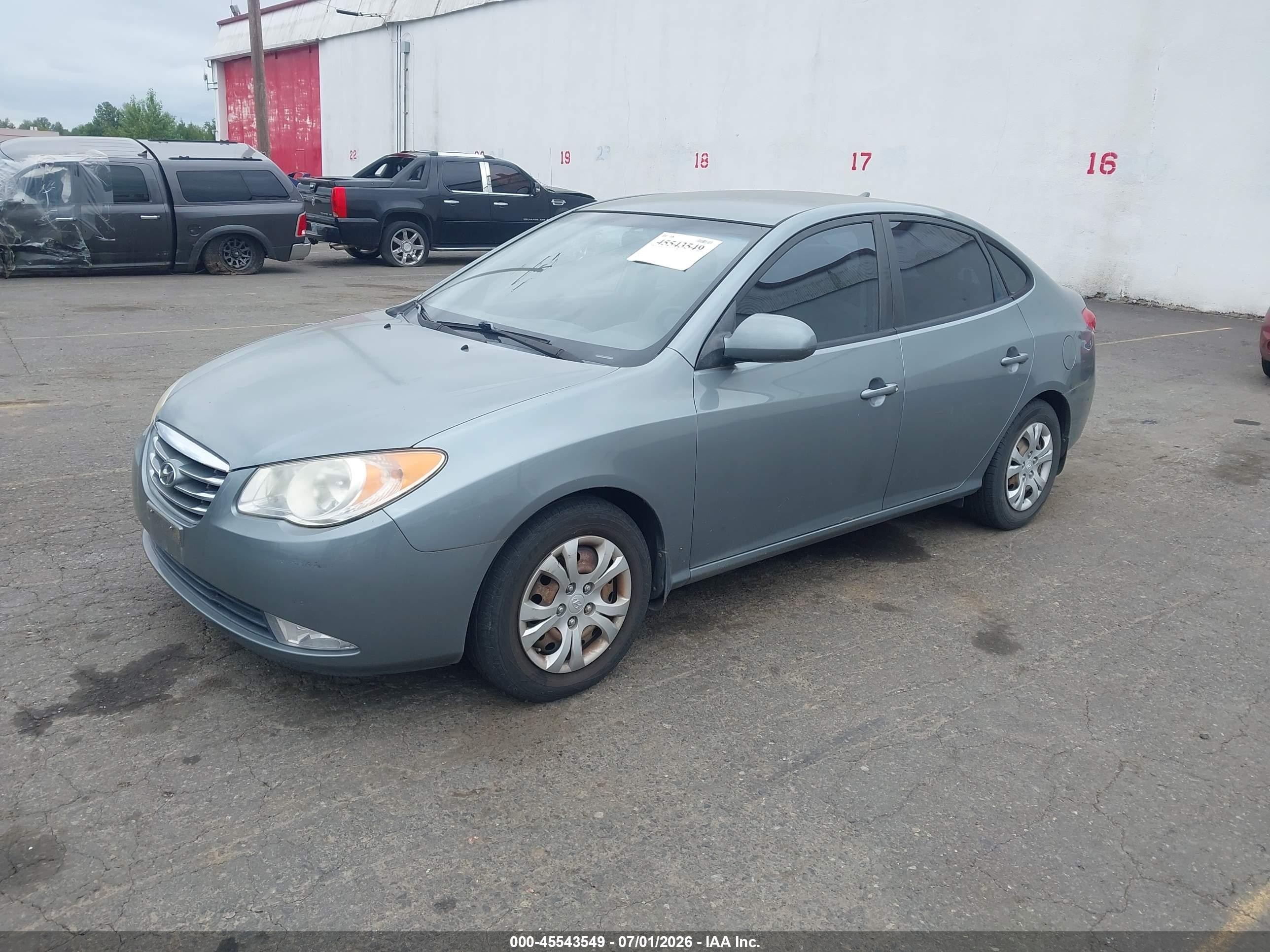 2010 Hyundai Elantra Gls Teal vin: KMHDU4ADXAU871850