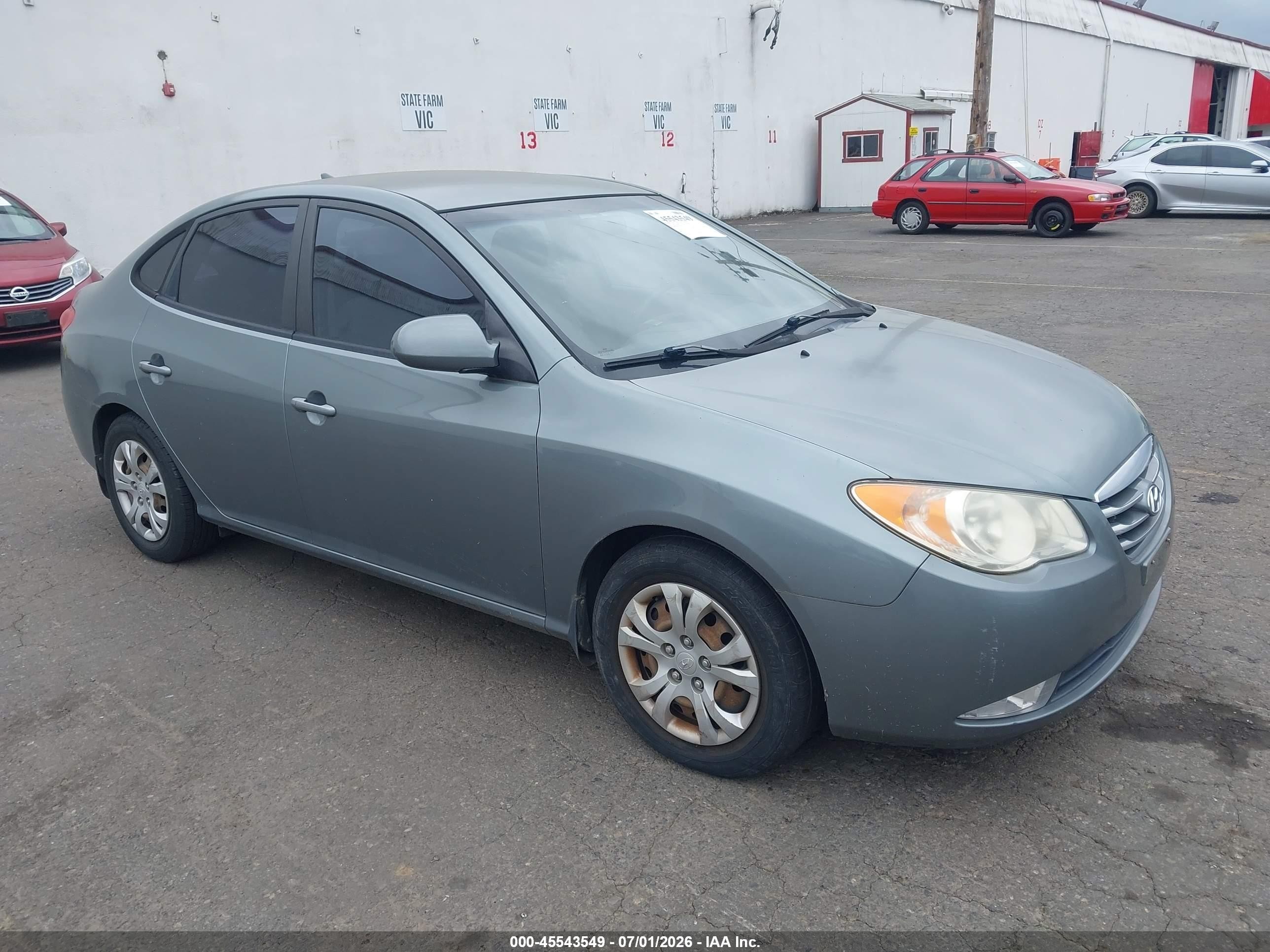 2010 Hyundai Elantra Gls Teal vin: KMHDU4ADXAU871850