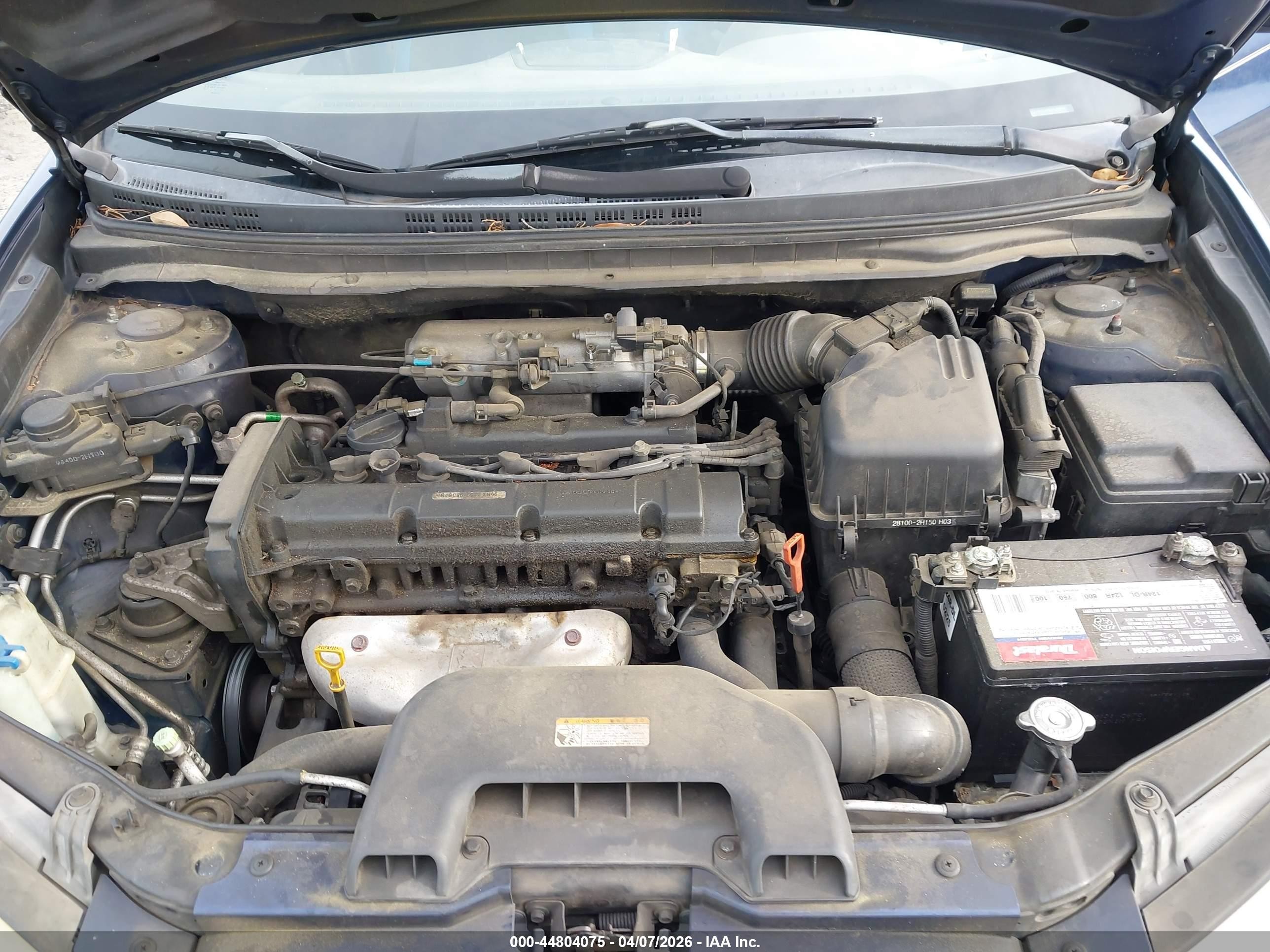 2010 Hyundai Elantra Gls Blue vin: KMHDU4ADXAU898661