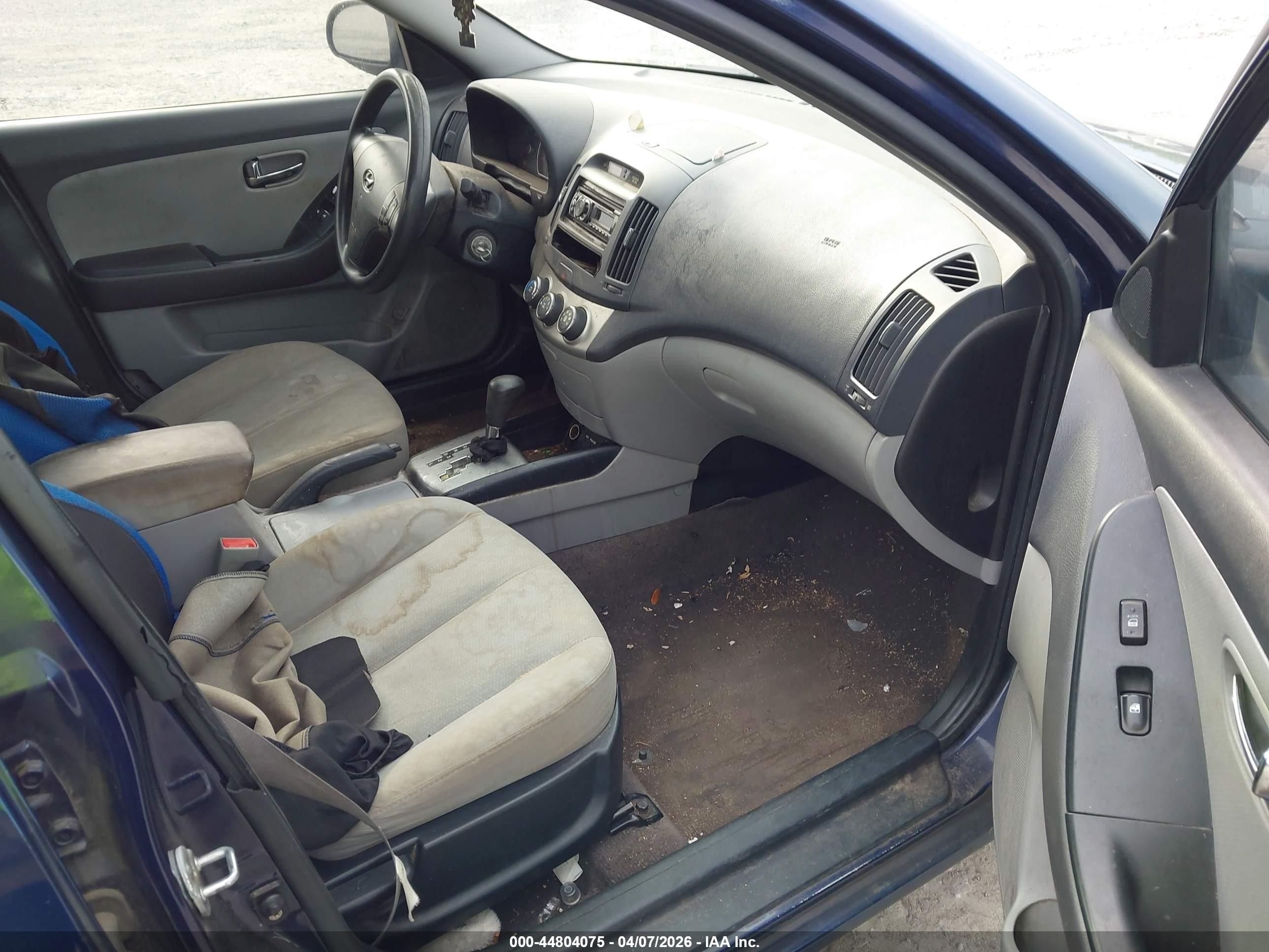 2010 Hyundai Elantra Gls Blue vin: KMHDU4ADXAU898661