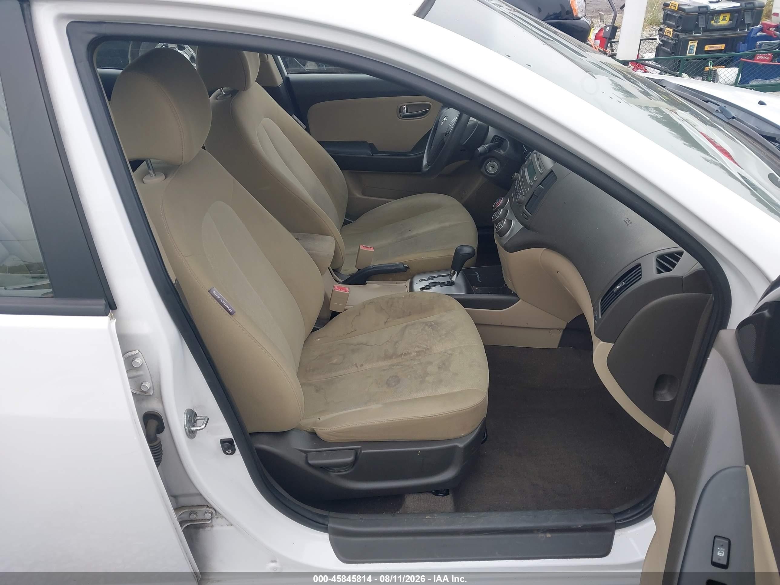 2010 Hyundai Elantra Gls White vin: KMHDU4ADXAU966182