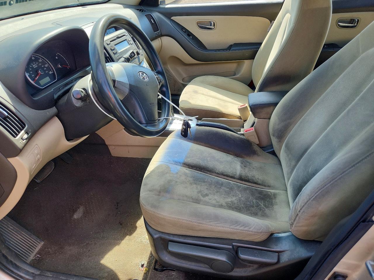 2010 Hyundai Elantra Gls Gold vin: KMHDU4ADXAU971401