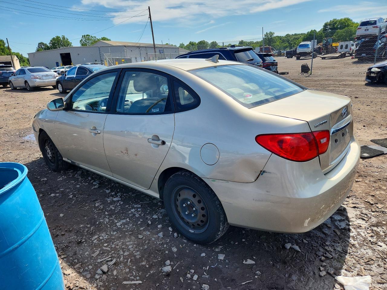 2010 Hyundai Elantra Gls Gold vin: KMHDU4ADXAU971401