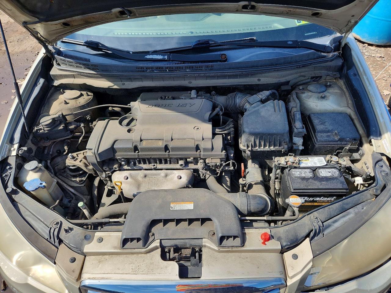 2010 Hyundai Elantra Gls Gold vin: KMHDU4ADXAU971401