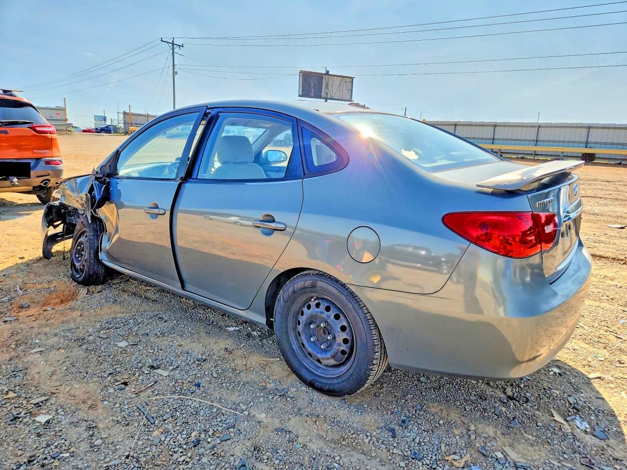 2010 Hyundai Elantra Gls Gray vin: KMHDU4ADXAU981300
