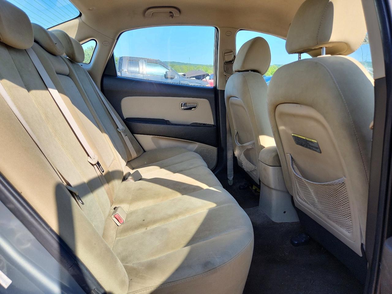 2010 Hyundai Elantra Gls Gray vin: KMHDU4ADXAU981300