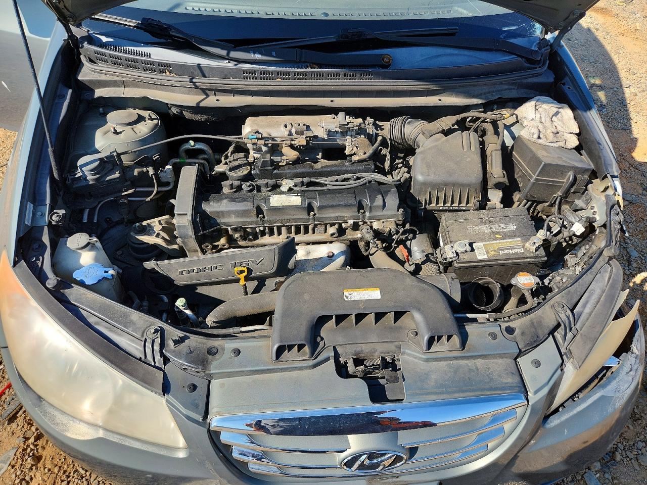 2010 Hyundai Elantra Gls Gray vin: KMHDU4ADXAU981300