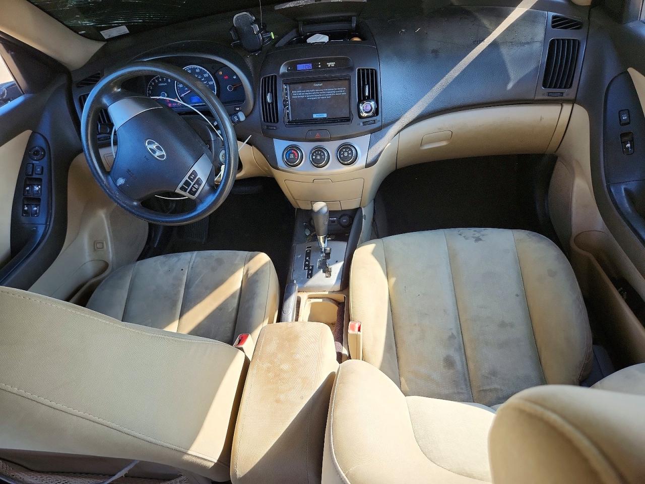 2010 Hyundai Elantra Gls Gray vin: KMHDU4ADXAU981300