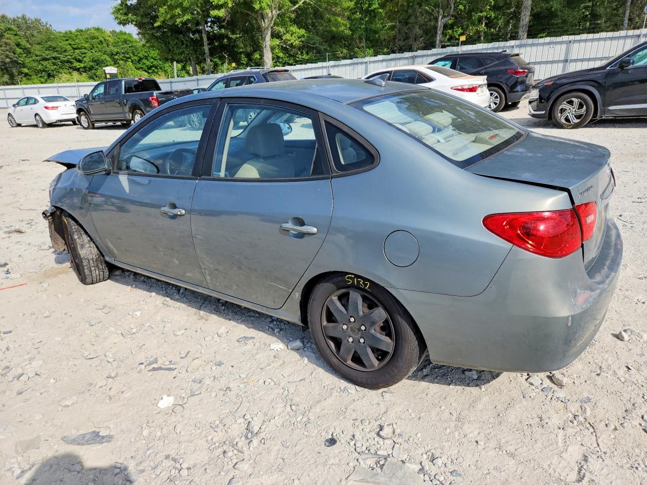 2010 Hyundai Elantra Gls Gray vin: KMHDU4ADXAU981460