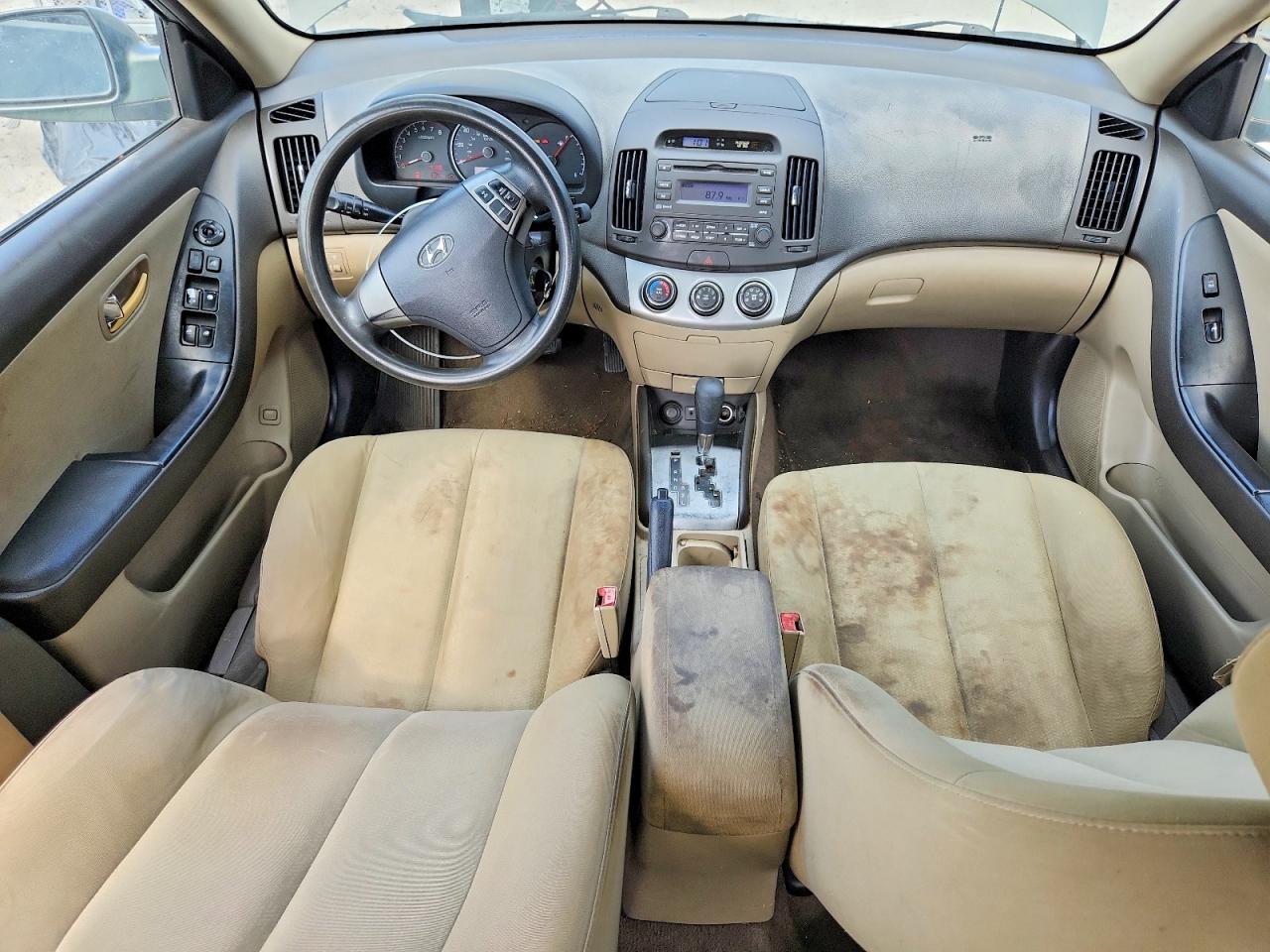 2010 Hyundai Elantra Gls Gray vin: KMHDU4ADXAU981460