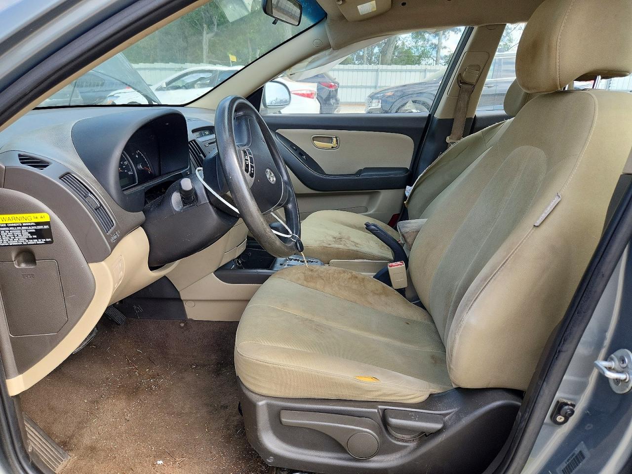 2010 Hyundai Elantra Gls Gray vin: KMHDU4ADXAU981460
