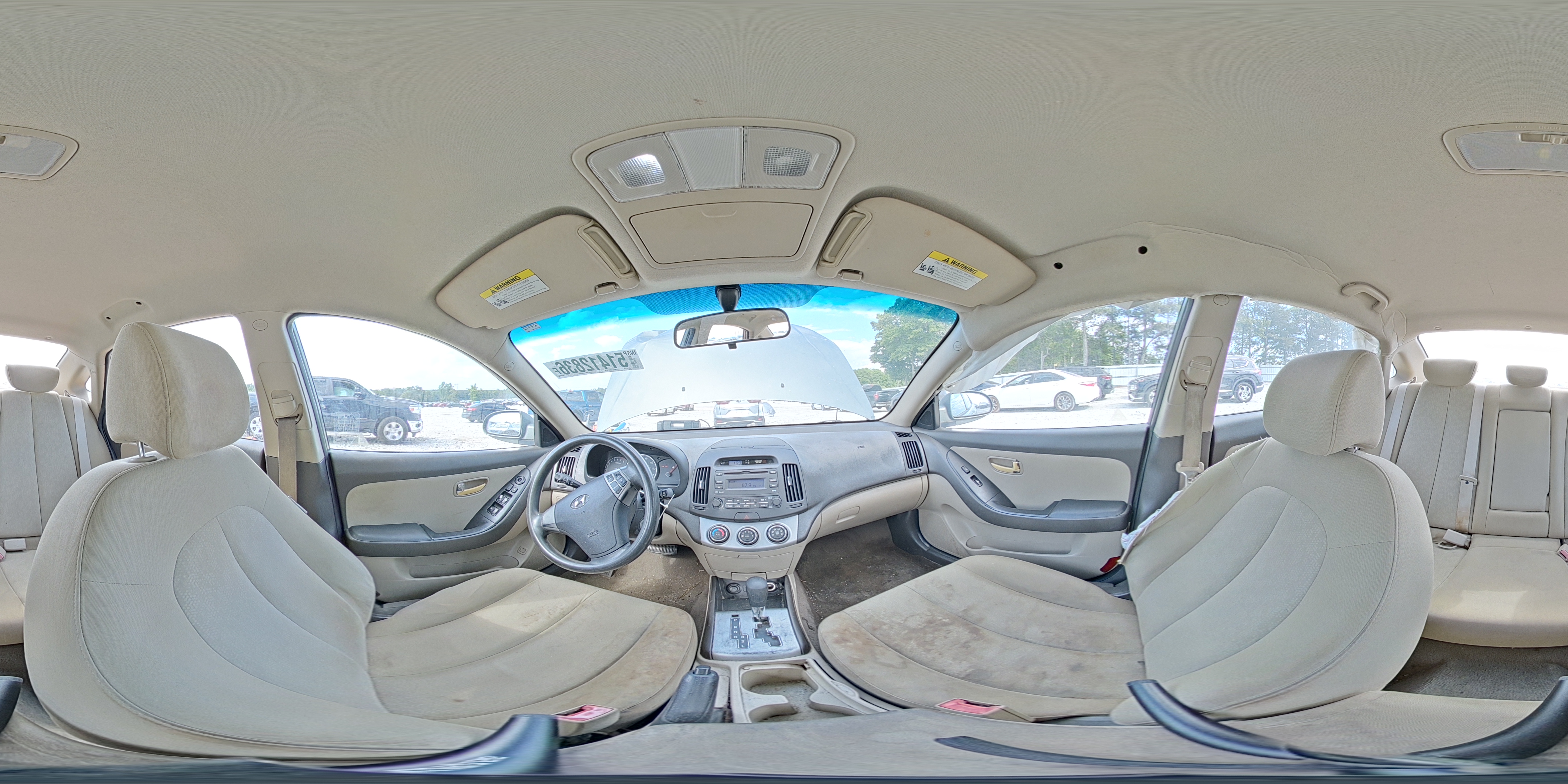 2010 Hyundai Elantra Gls Gray vin: KMHDU4ADXAU981460
